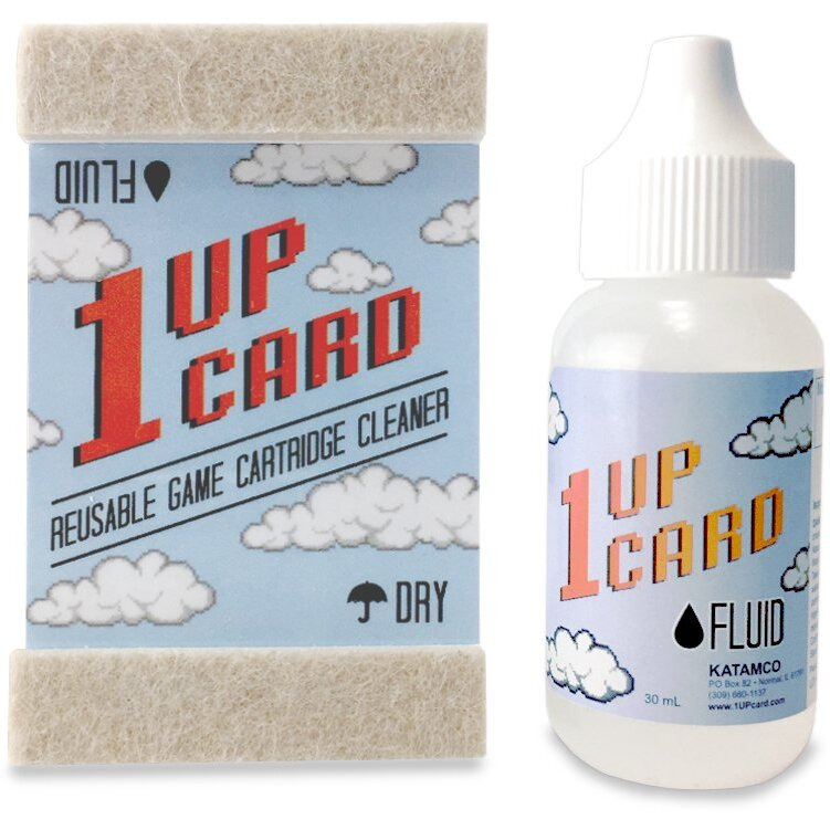 1Upcard Universal Retro Video Game Cartridge Cleaner Kit