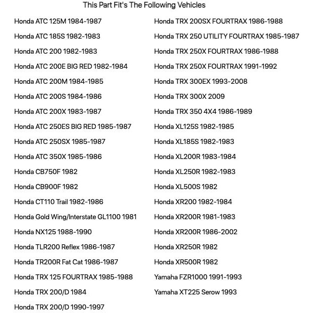 Ngk Resistor Sparkplug Dr8Es-L For Honda Trx 350 4X4 1986-1989