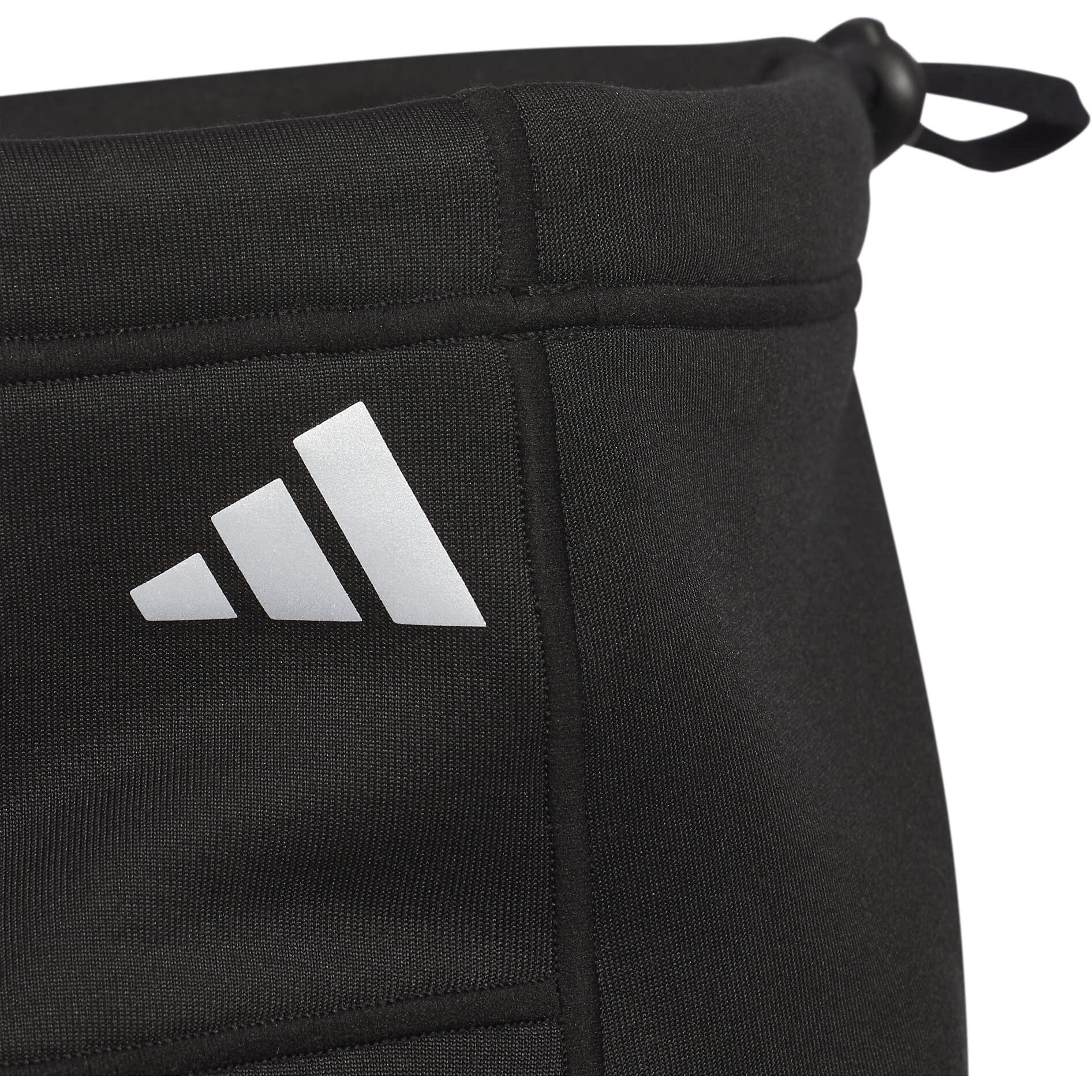 Adidas Alphaskin Neck Warmer, Black/Silver Reflective F23, One_Size