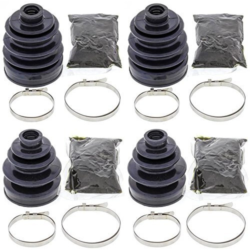 Complete Front Inner & Outer Cv Boot Repair Kit For Suzuki Lt-F4Wdx King Quad 300 1991-1995 All Balls