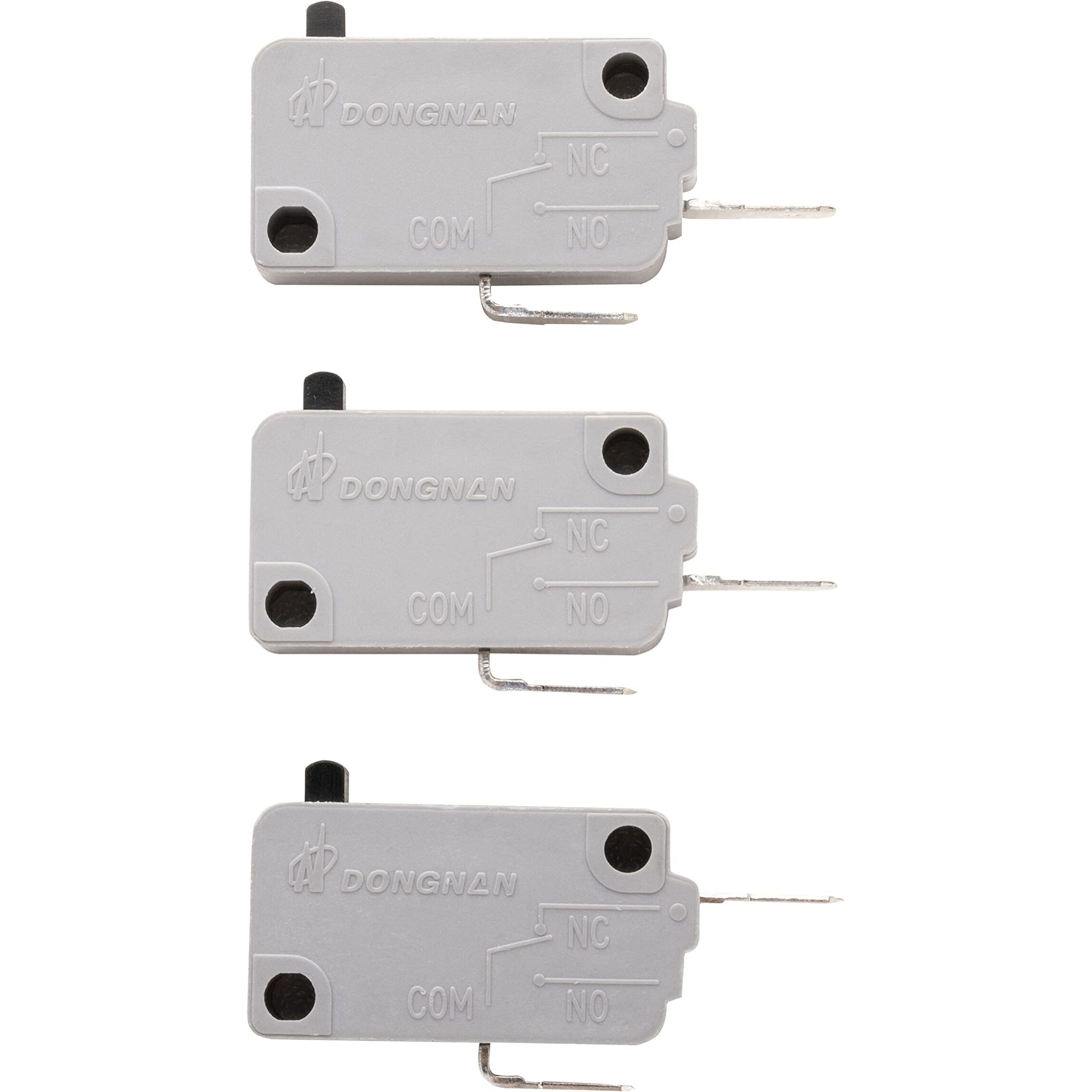 Kw3A Microwave Oven Door Switch 16A 125V/250V Door Interloc (2 Normally Open And 1 Normally Close)