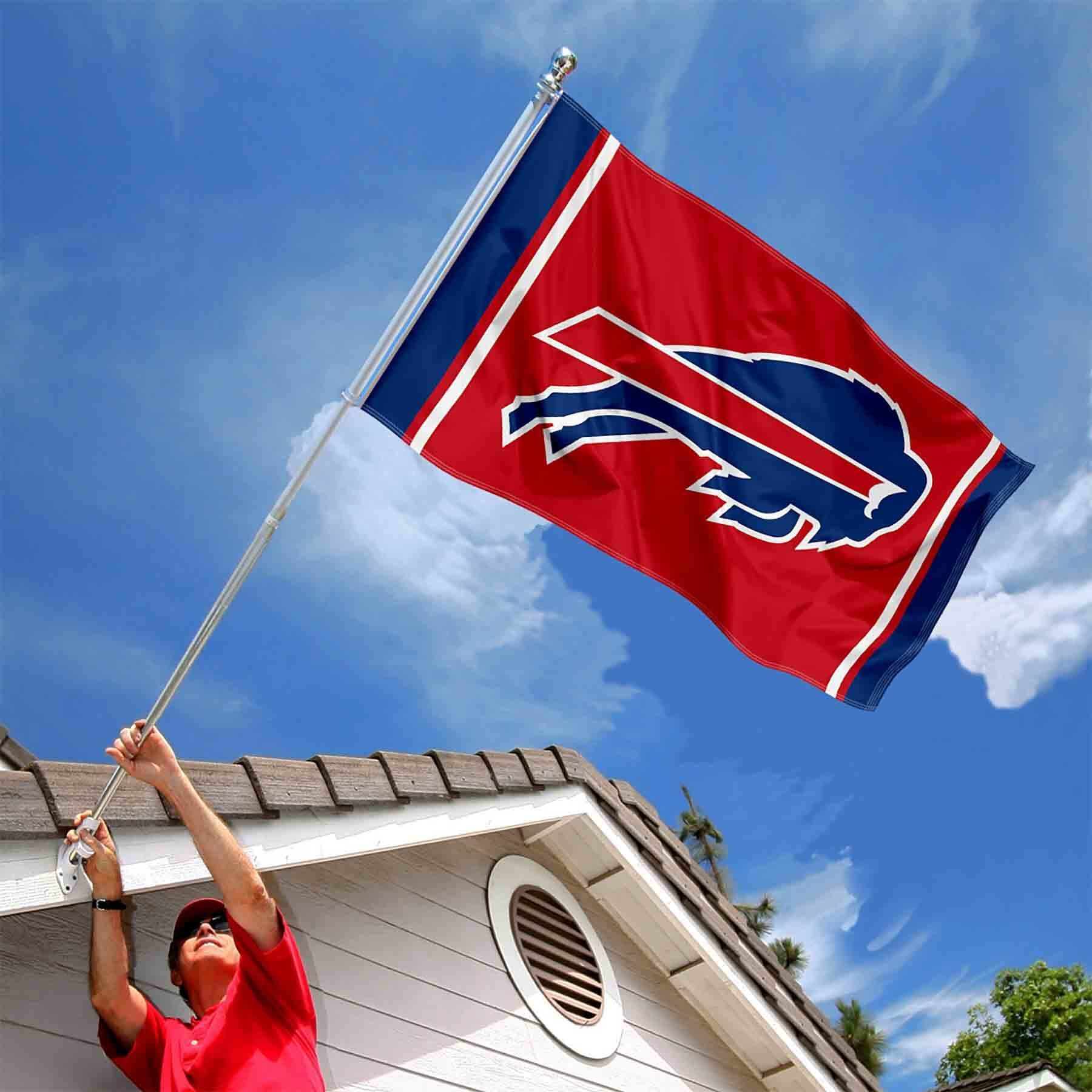 Buffalo Bills Red 3X5 Grommet Flag