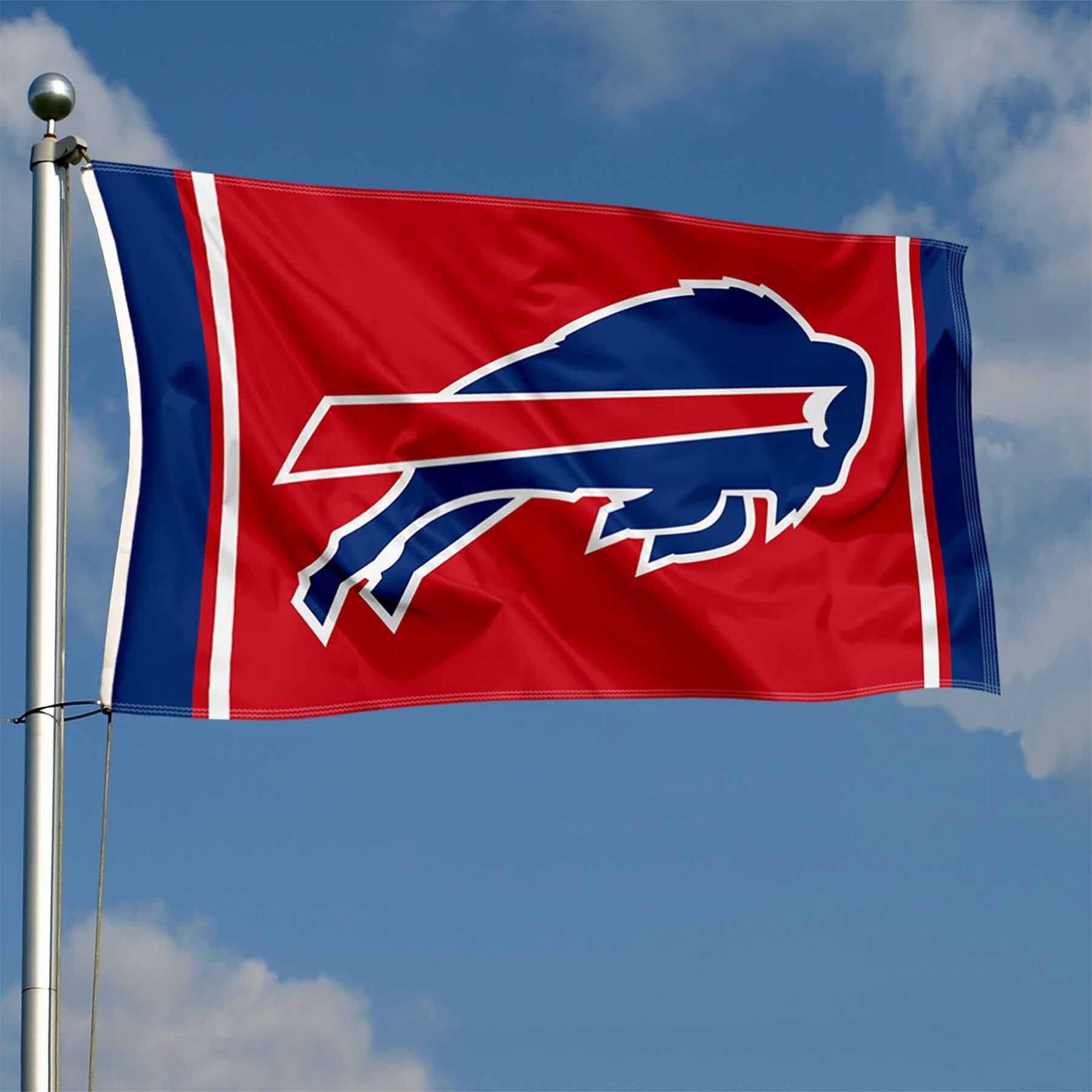 Buffalo Bills Red 3X5 Grommet Flag