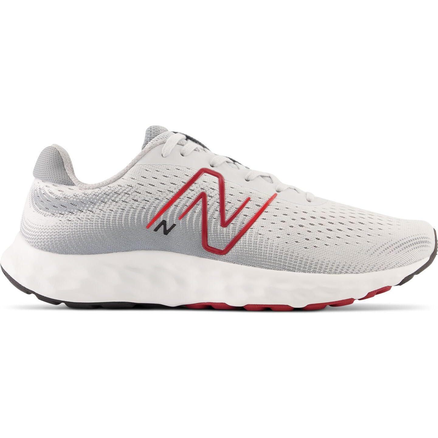New Balance Men's 520 V8 Running Shoe, Grey/Red, 11 X-Wide