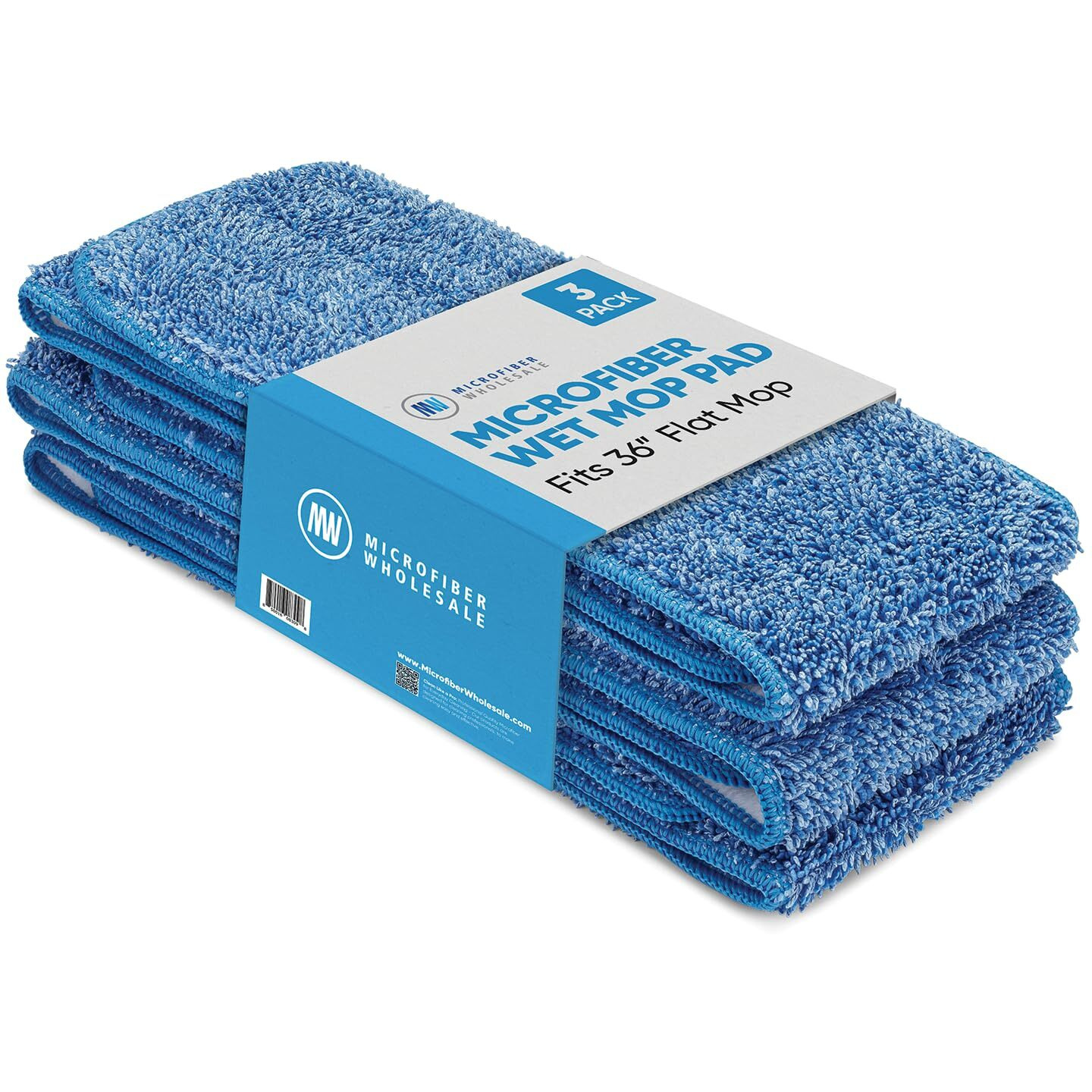 36" Microfiber Wet Mop Pad (3)