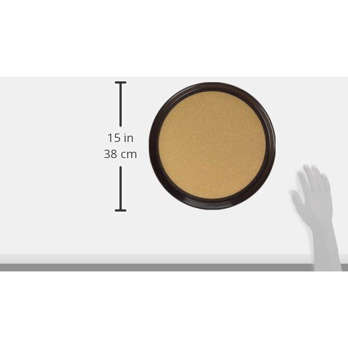 Winco Cork Tray, 14-Inch, Black, Brown