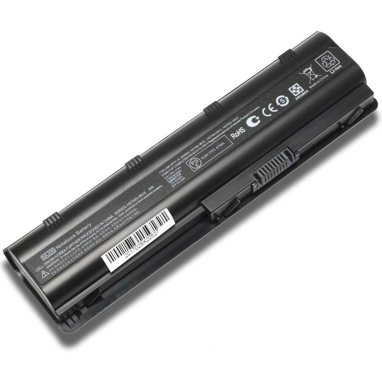 Jeestam Mu06 Mu09 Laptop Battery Replacement For Hp 593553-001 593554-001 Pavilion G6 G7 G62 G72 G4 Dv6 Dv7 Dm4 2000 Compaq Presario Cq32 Cq42 Cq43 Cq56 Cq57 Cq62 Cq72 [10.8V 47Wh]