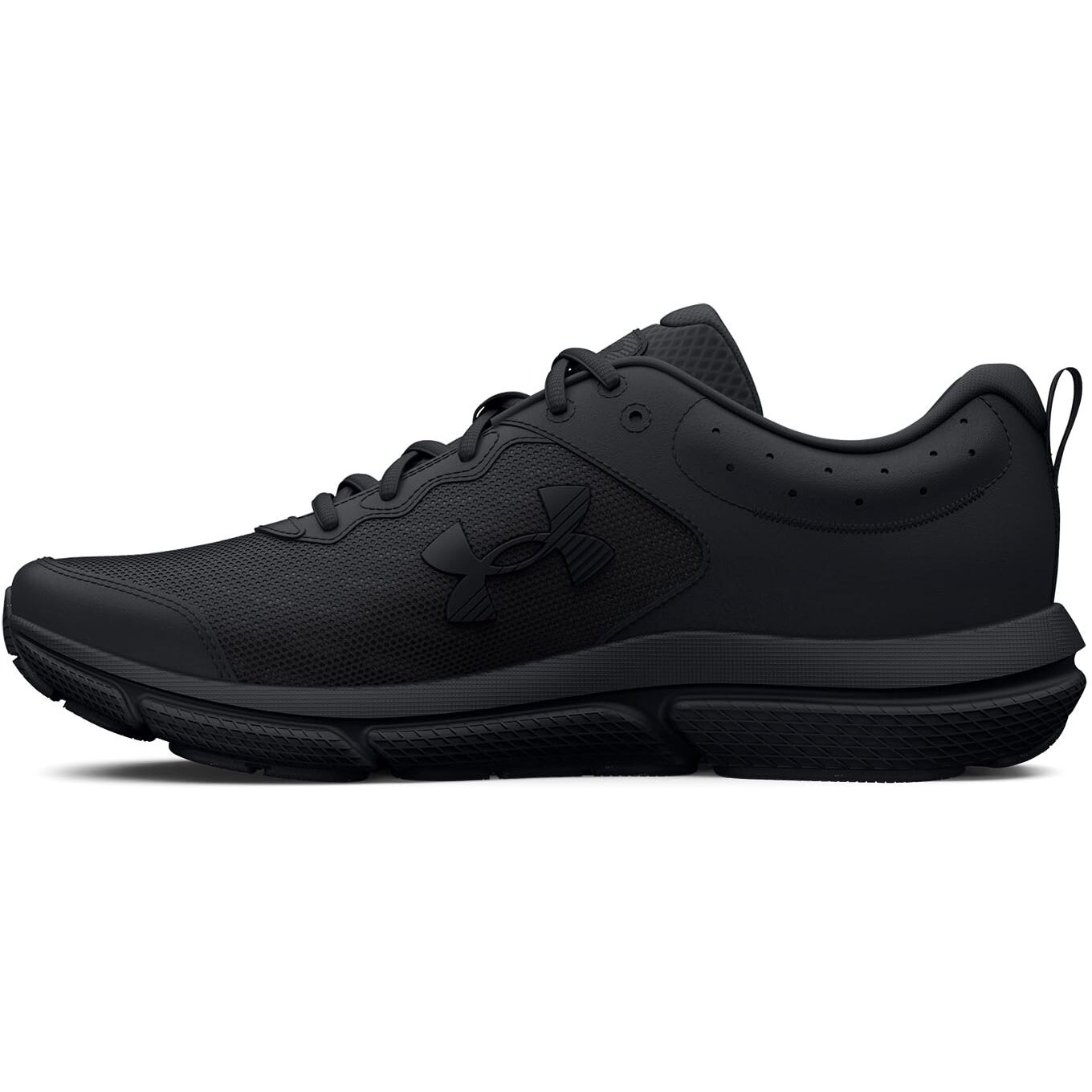 Under Armour Men's Charged Assert 10, (004) Black/Black/Black, 10, Us