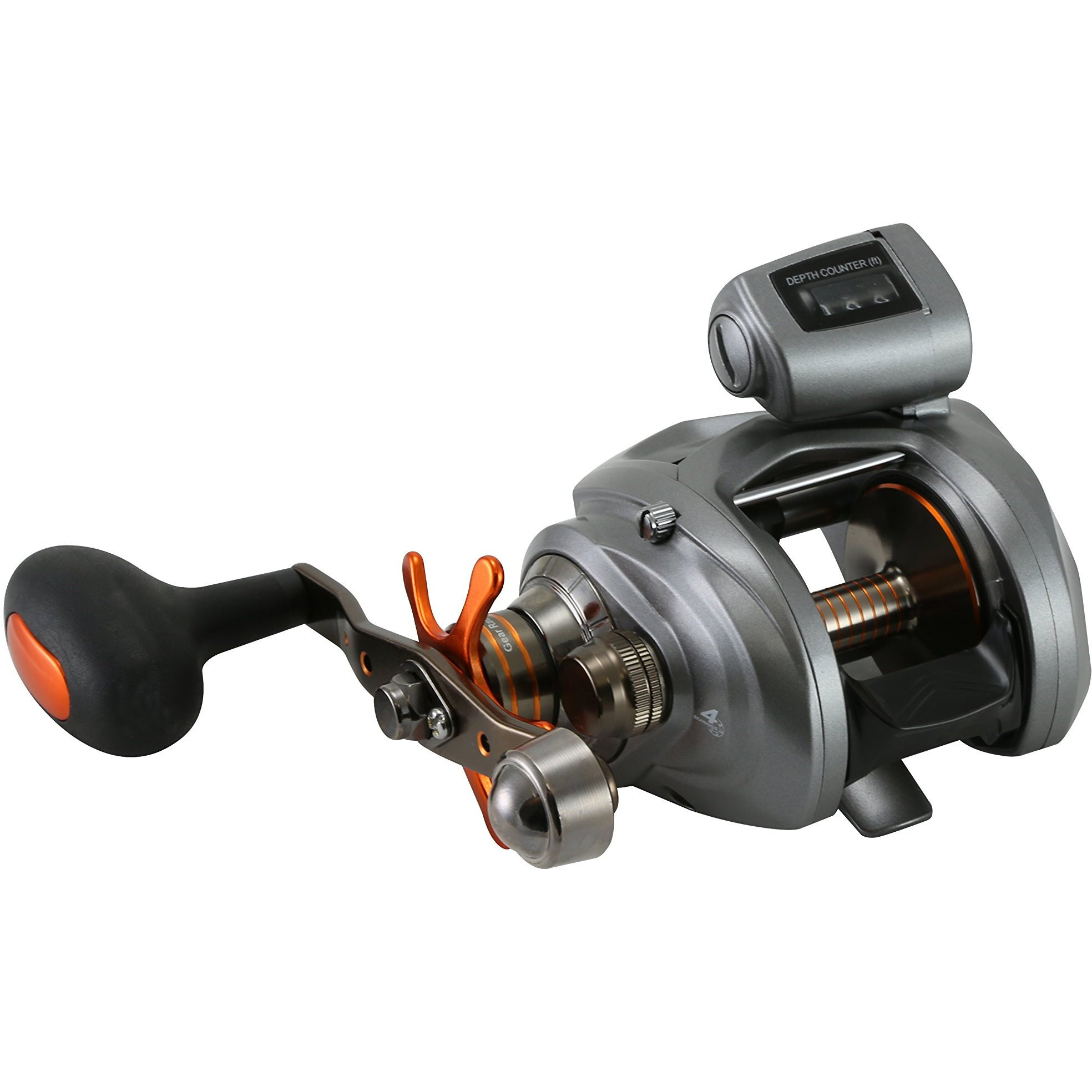 Okuma Cw-354Dlx Cold Water Line Counter Reel 2+1 Bb, Sz350 5.4 1, Left Hand