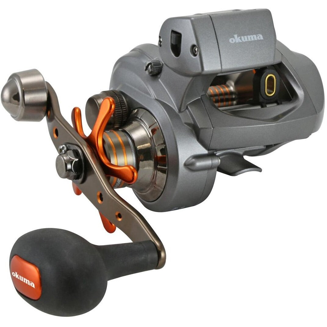 Okuma Cw-354Dlx Cold Water Line Counter Reel 2+1 Bb, Sz350 5.4 1, Left Hand