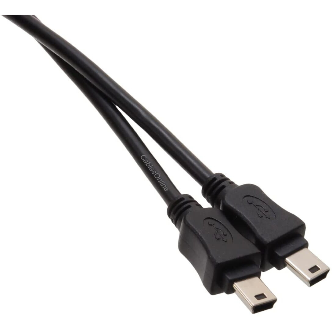 6Ft Cablesonline Usb 2.0 Mini-B 5-Pin To Mini-B 5-Pin Male/Male Cable, Usb2-5506