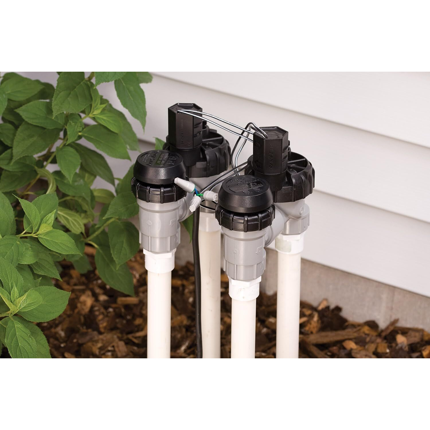 Rain Bird Wpconn10 Waterproof Grease Cap Wire Connectors, 10-Pack, Black/Green