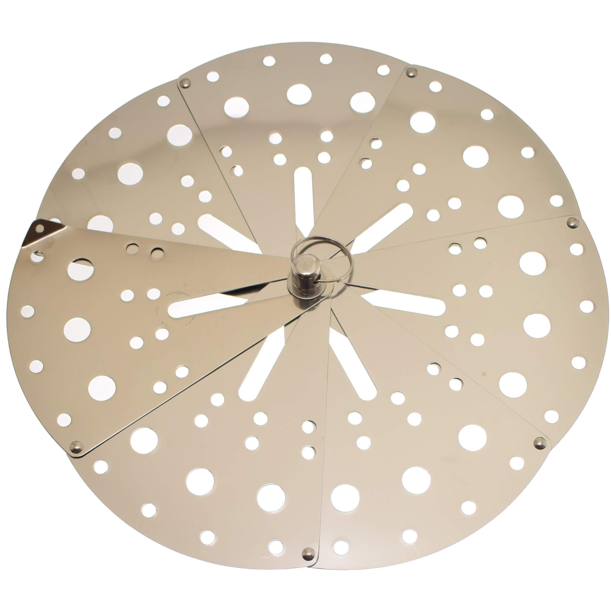 Drop Lid Otoshibuta Flexible Size - Cooking Drop Lid Adjustable Stainless Steel Lid 5.5"-9.1" Steamer Basket