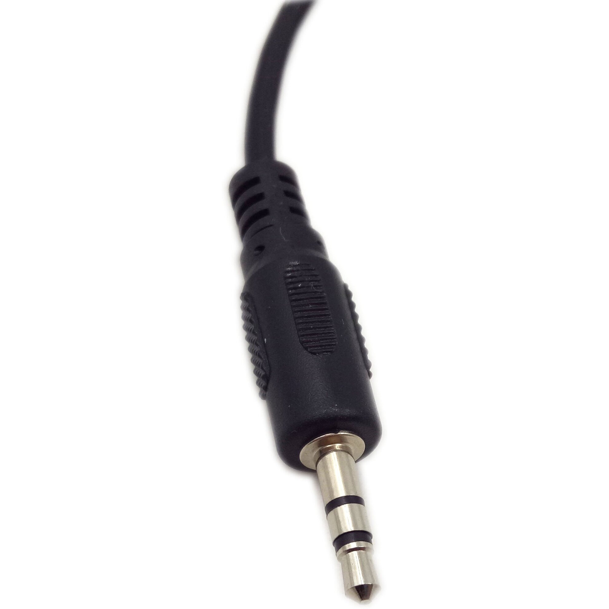 Qaoquda Db9 9 Pin Female To 3.5Mm Male Plug Serial Cable Rs232 To 1/8 Inch Conversion Cable Cord- 6Ft/1.8M