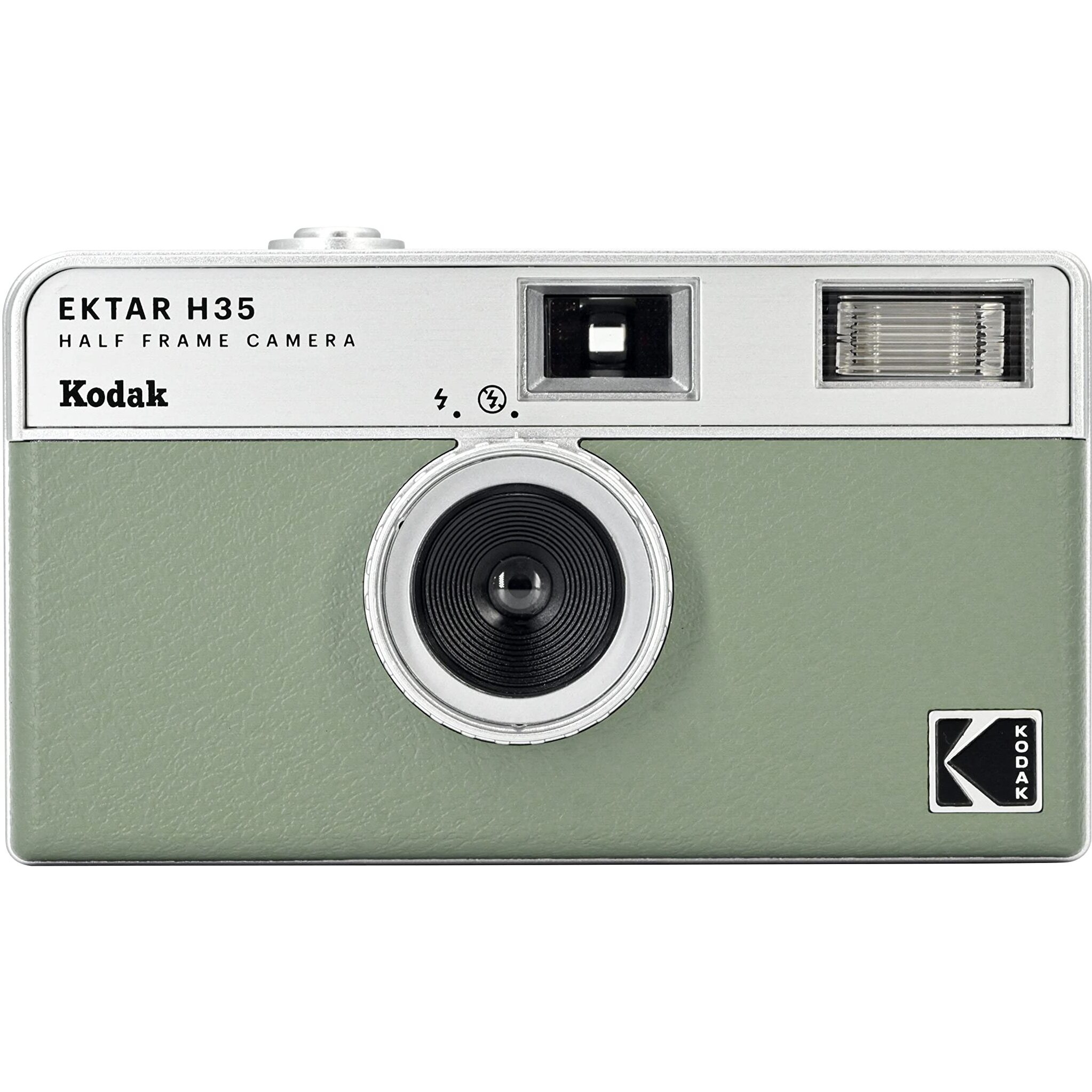 Kodak Ektar H35 Half Frame Film Camera, 35Mm, Reusable, Focus-Free, Lightweight, Easy-To-Use (Sage) (Film & Aaa Battery Are Not Included)