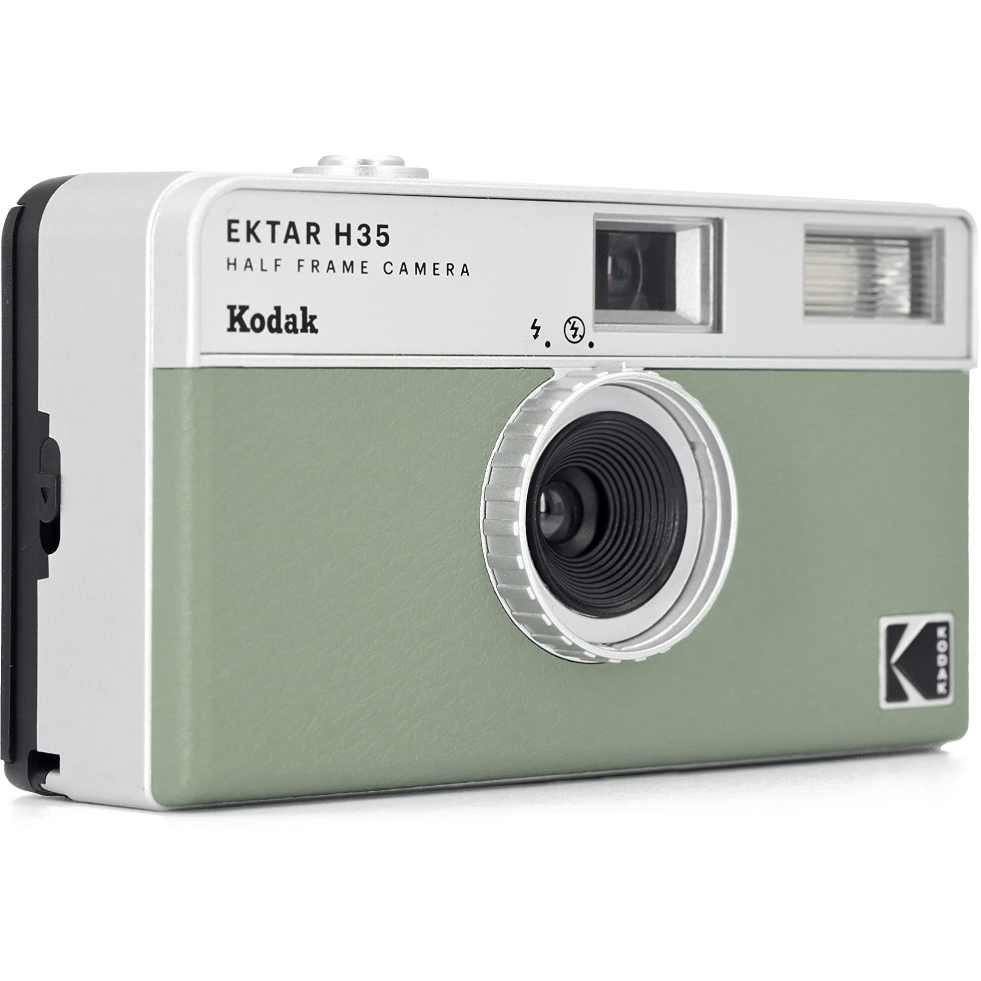 Kodak Ektar H35 Half Frame Film Camera, 35Mm, Reusable, Focus-Free, Lightweight, Easy-To-Use (Sage) (Film & Aaa Battery Are Not Included)