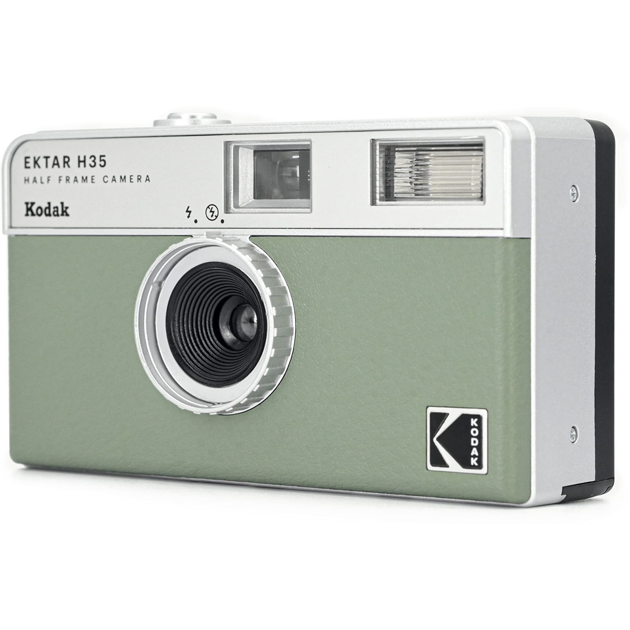 Kodak Ektar H35 Half Frame Film Camera, 35Mm, Reusable, Focus-Free, Lightweight, Easy-To-Use (Sage) (Film & Aaa Battery Are Not Included)