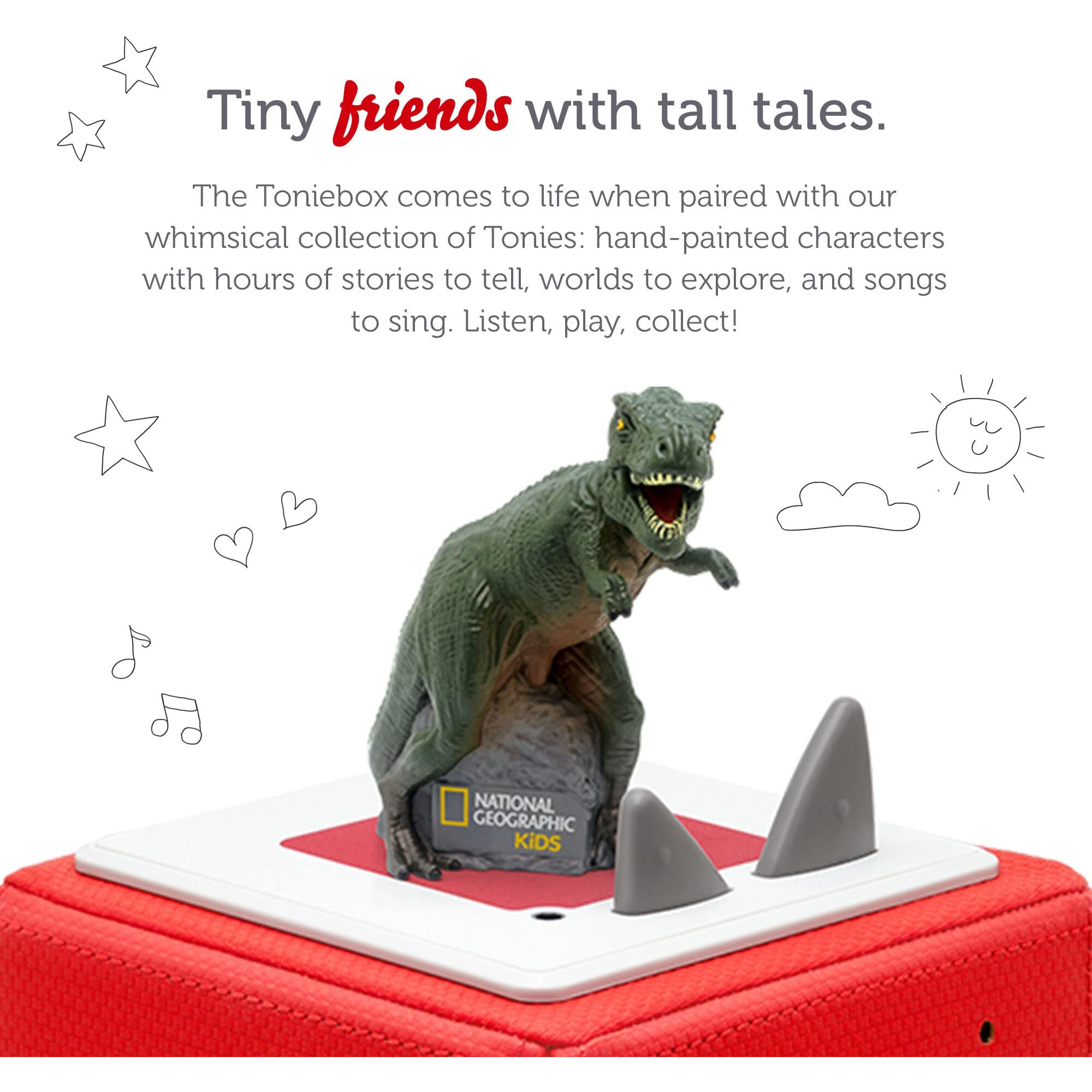 National Geographic Dinosaur Audio Play Character For Tonies