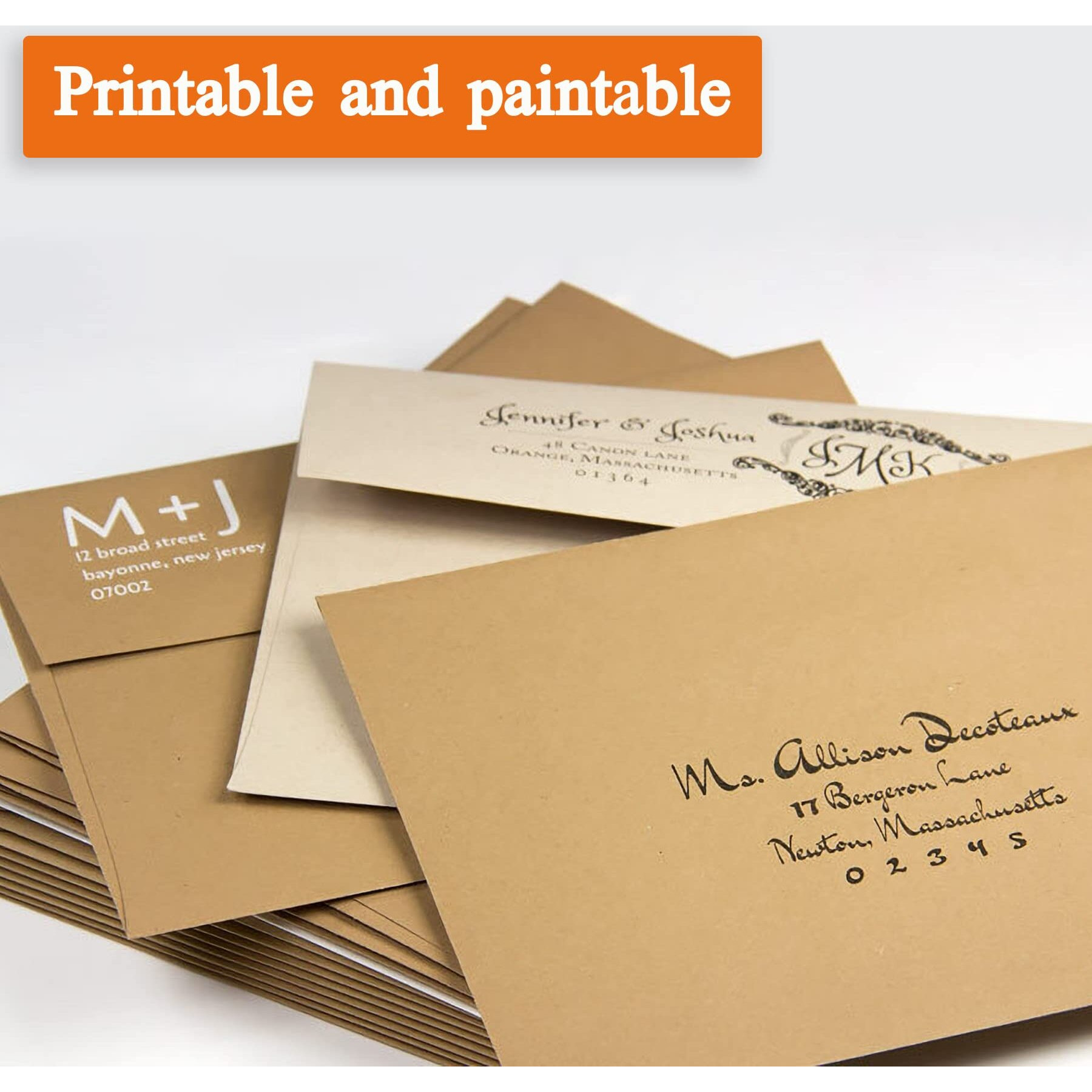 A1 Small Envelope - Mini Brown Kraft Paper Envelopes| Self Sealing |Perfect Sized Envelopes For Personalize Gift Cards, Wedding Envelopes Or Birthday Party Place Cards- 5.125 X 3.625 Inches (A1)