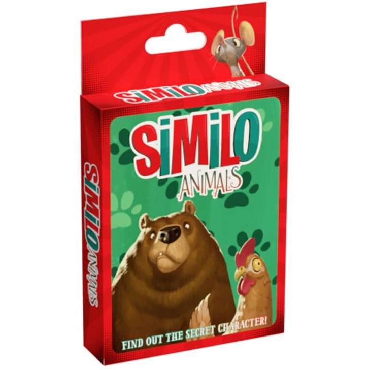 Horrible Guild Similo Animals A Fast Playing Family Card Game - Guess The Secret Animal Character, 1 Player Is The Clue Giver & Others Must Guess The Character, 2-8 Players, Ages 8+, 20 Min