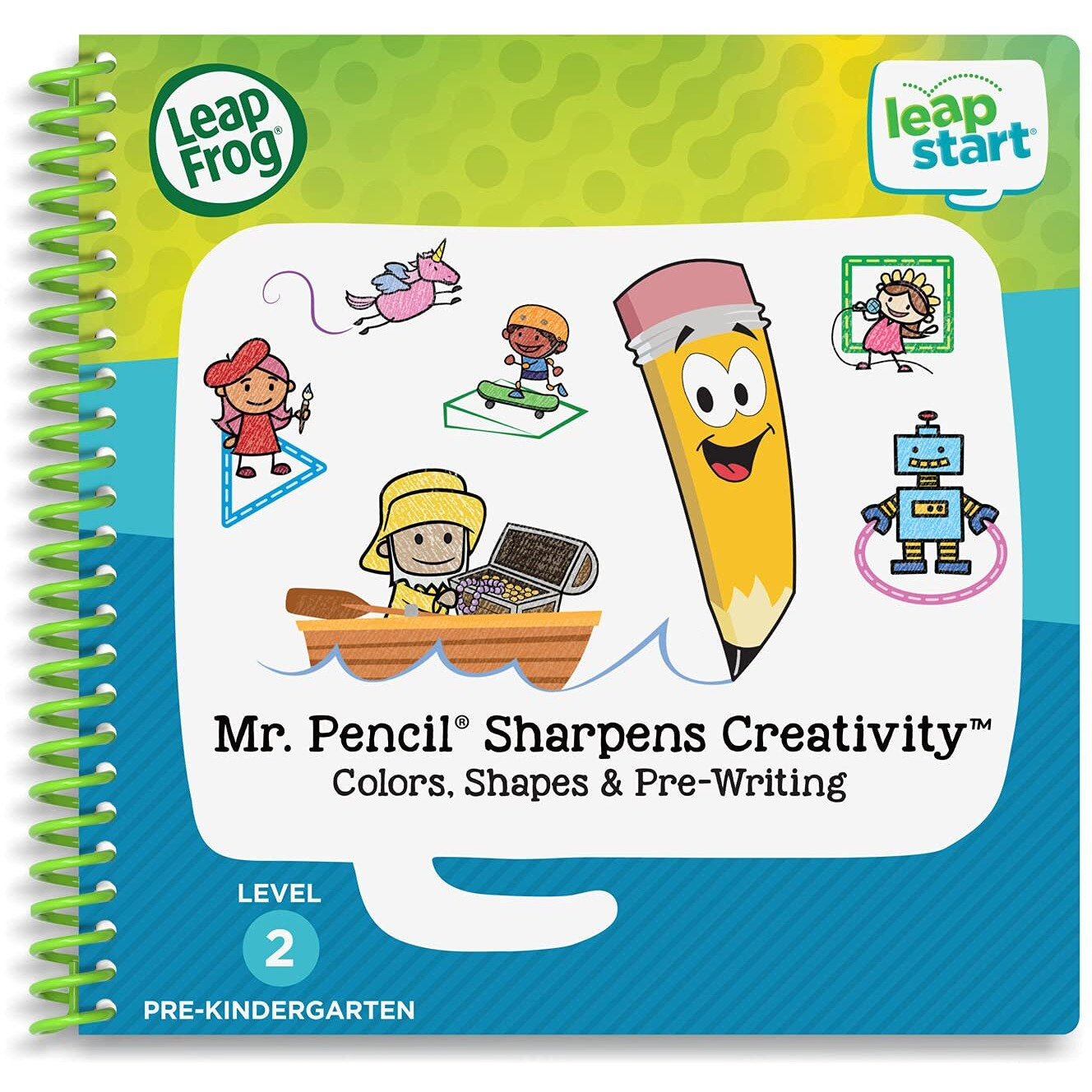 Leapfrog Leapstart Pre-K 4-Pack, For 3-6 Yrs Includes Mr. Pencil Sharpens Creativity, Read And Write, Around The World, Around Town With Paw Patrol