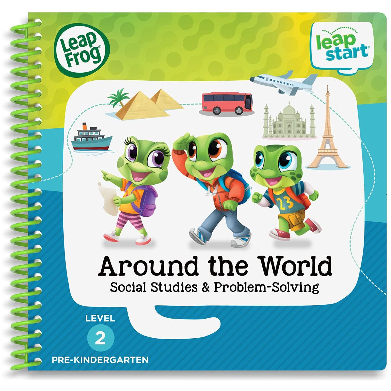 Leapfrog Leapstart Pre-K 4-Pack, For 3-6 Yrs Includes Mr. Pencil Sharpens Creativity, Read And Write, Around The World, Around Town With Paw Patrol
