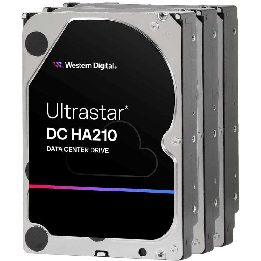 Western Digital 1Tb Ultrastar Dc Ha210 7200 Rpm Sata 6.0Gb/S 3.5 Data Center Internal Hard Drive - Oem Model 1W10001