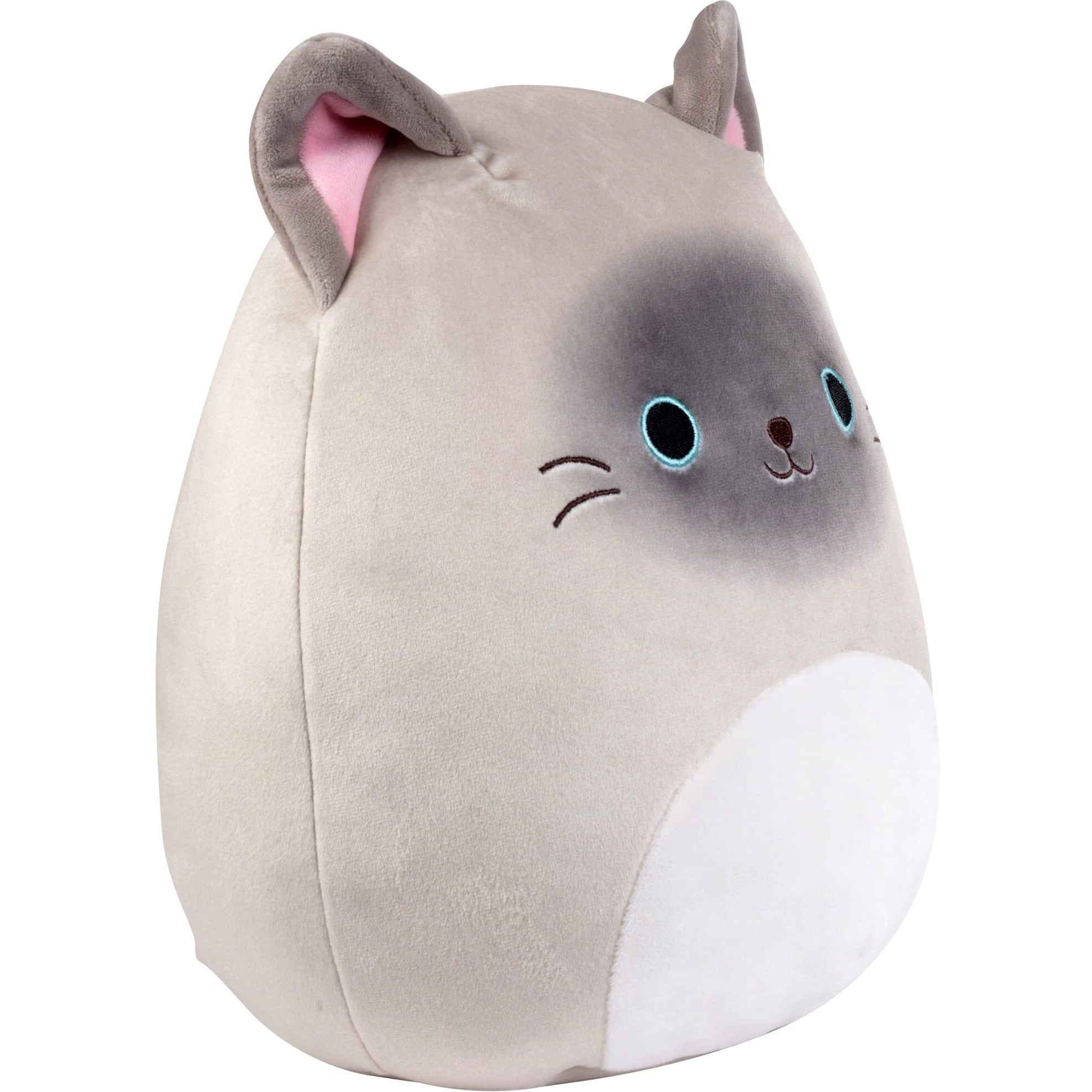 Squishmallows Original 10-Inch Felton The Siamese Cat - Official Jazwares Plush - Collectible Soft & Squishy Stuffed Animal Toy - Add To Your Squad - Gift For Kids, Girls & Boys