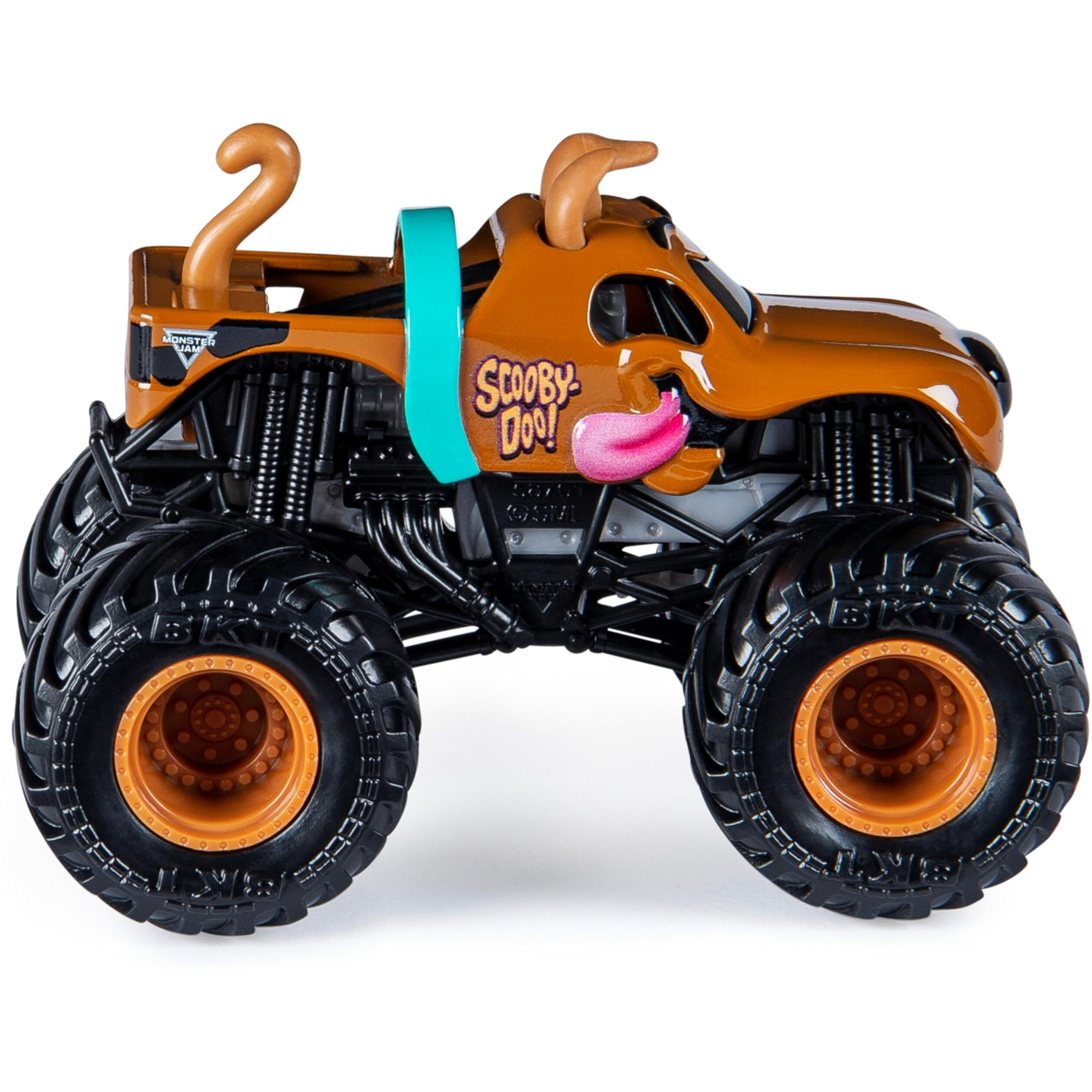 Monster Jam, Official Scooby Doo Truck, Die-Cast Vehicle, Ruff Crowd Series, 164 Scale