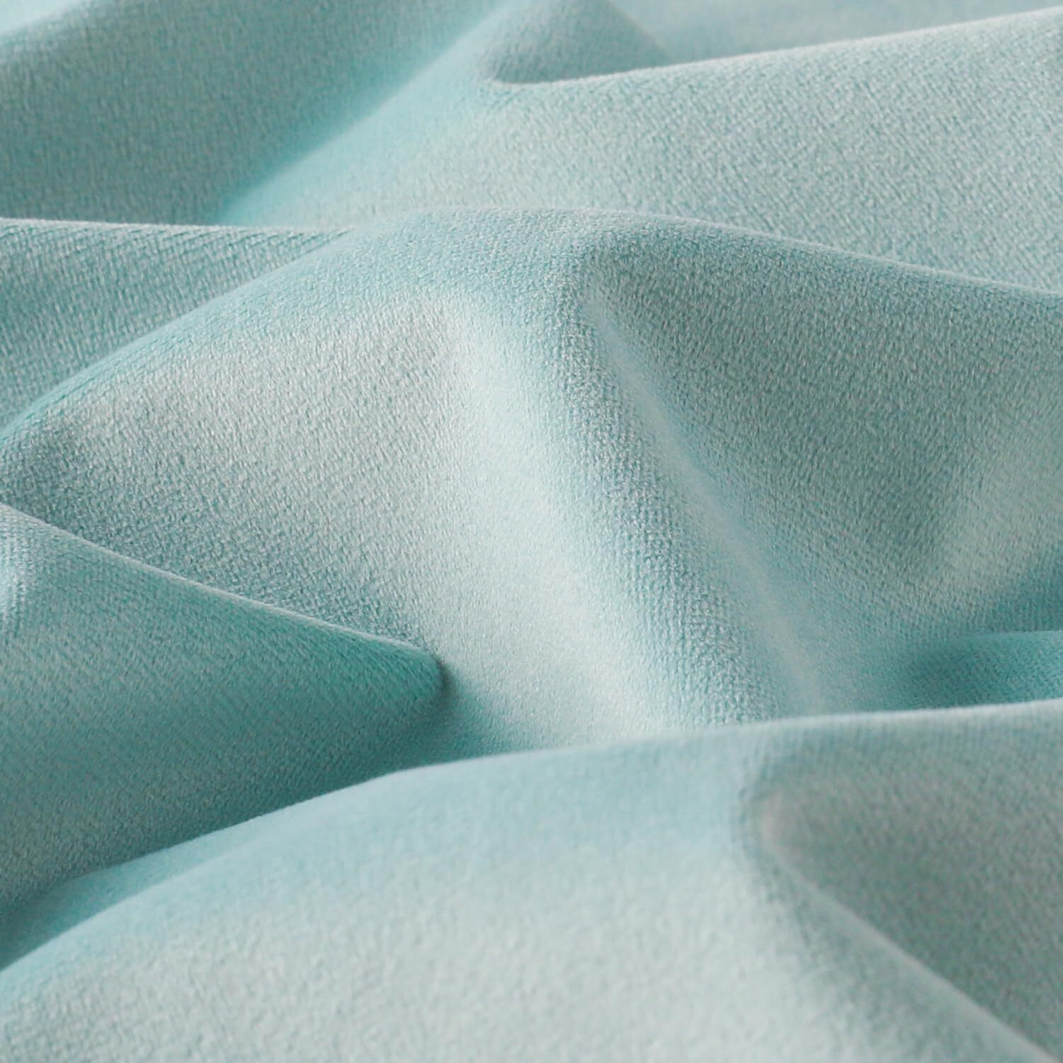 Mixhug Decorative Throw Pillow Covers, Velvet Cushion Covers, Solid Throw Pillow Cases For Couch And Bed, Turquoise, 16 X 16 Inches, Set Of 2