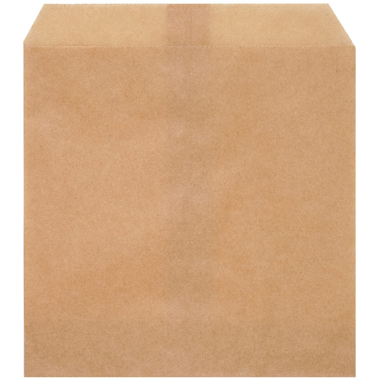 100 Square Glassine Paper Bags Envelopes By Quotidian (5'' X 5'')(Brown)