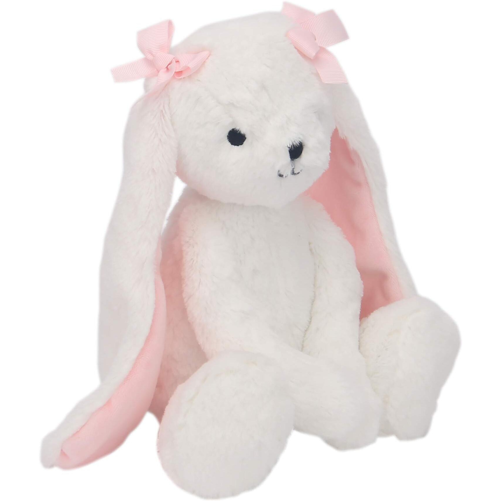 Bedtime Originals Blossom Plush Bunny Stuffed Animal Toy Plushie - Snowflake