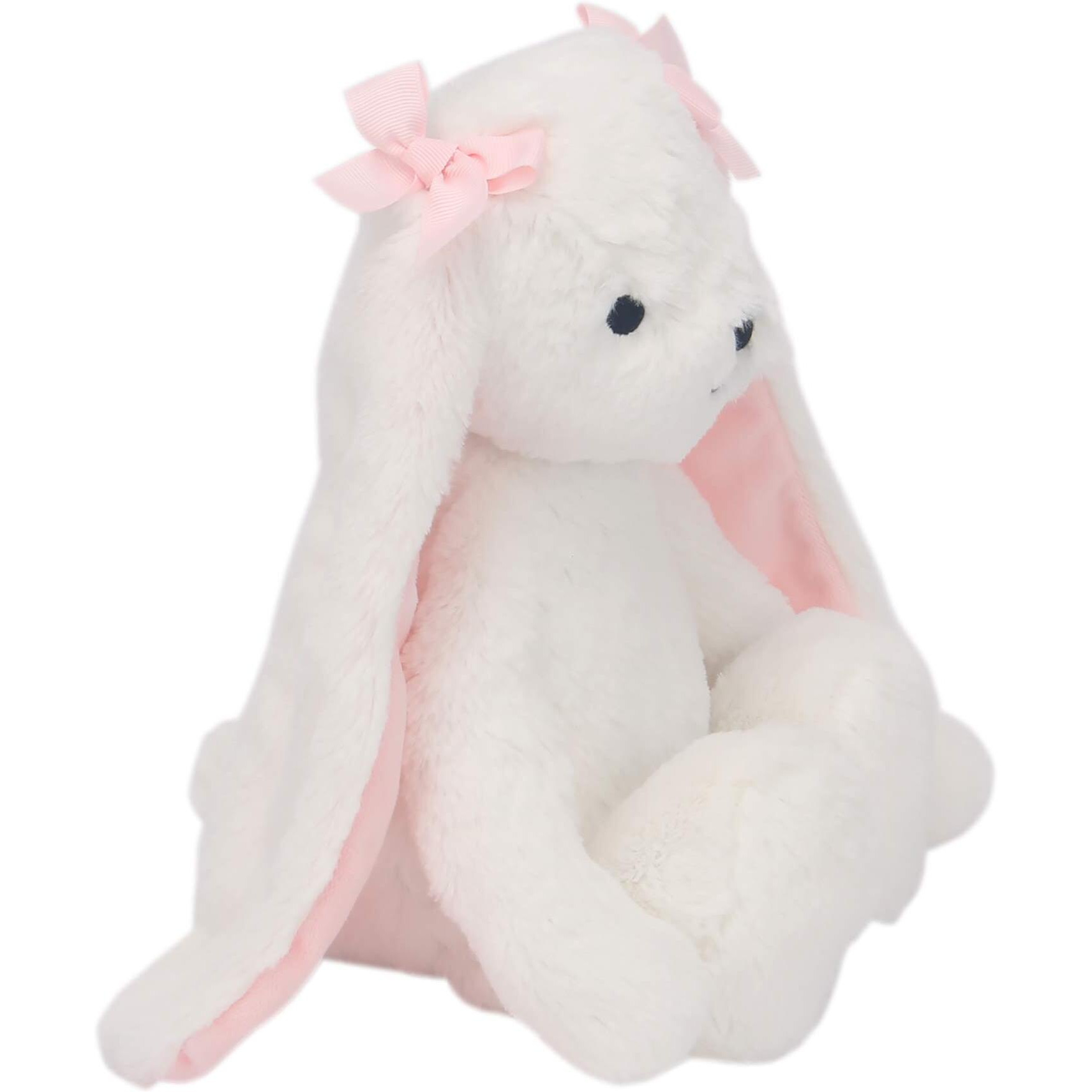 Bedtime Originals Blossom Plush Bunny Stuffed Animal Toy Plushie - Snowflake