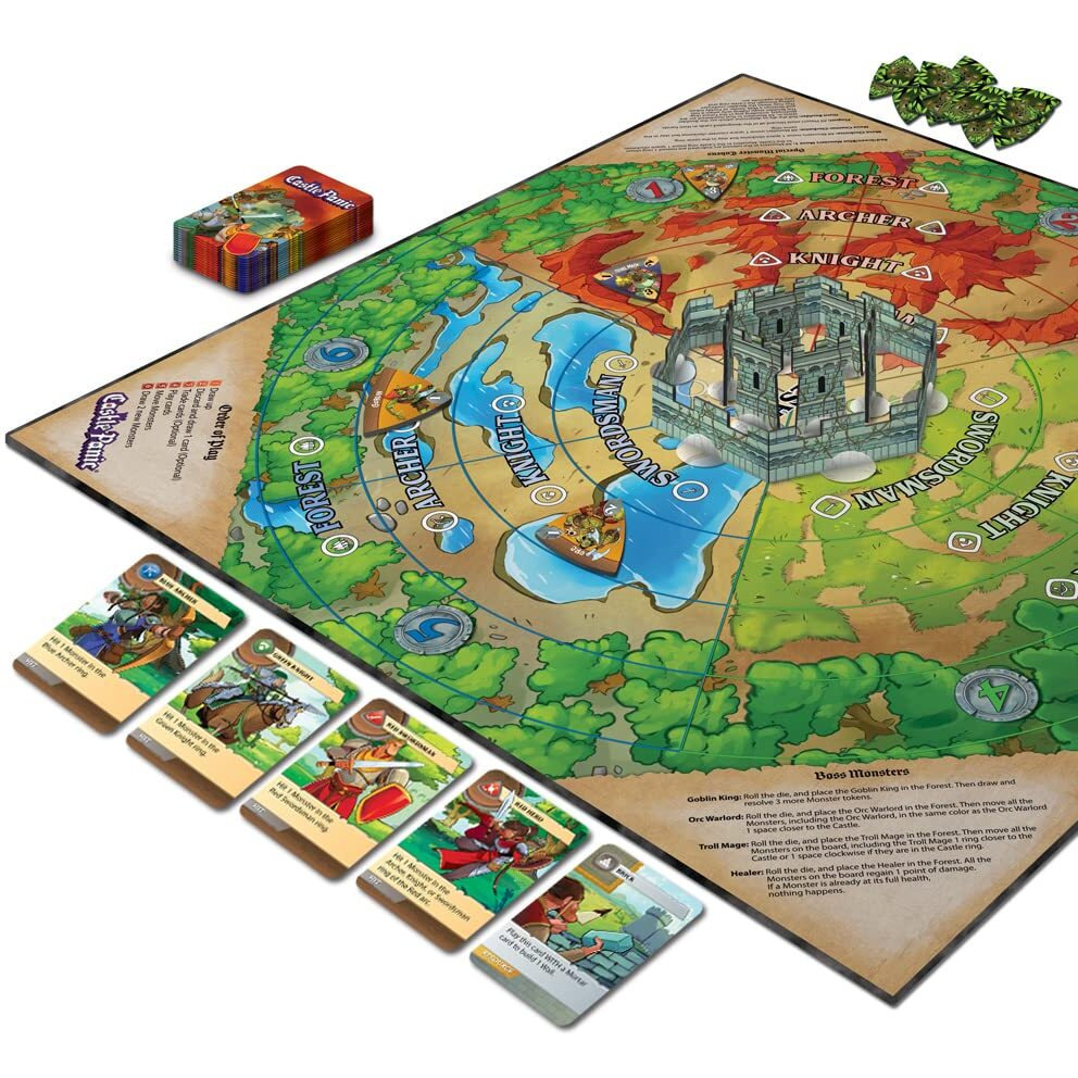 Castle Panic 2Nd Edition | Cooperative Board Game For Adults And Family | Ages 8+ | For 1 To 6 Players | Average Playtime 45 Minutes | Made By Fireside Games