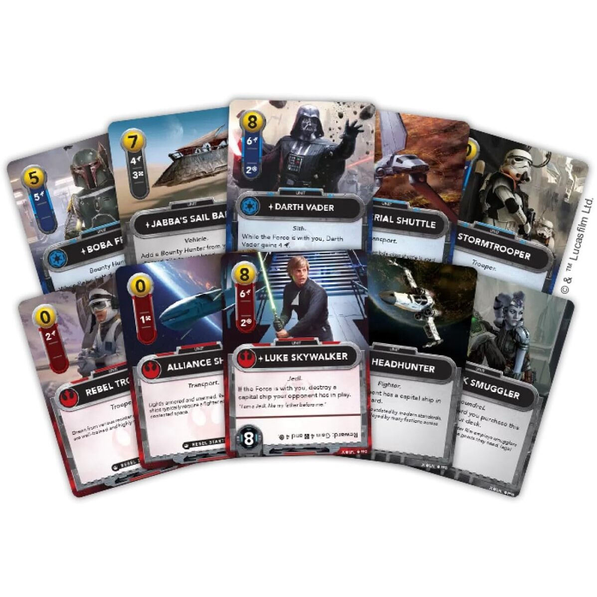 Star Wars The Deckbuilding Game | Strategy Card Game | Head-To-Head Tactical Battle Game For Adults And Kids | Ages 14+ | 2 Players | Average Playtime 30 Minutes | Made By Fantasy Flight Games