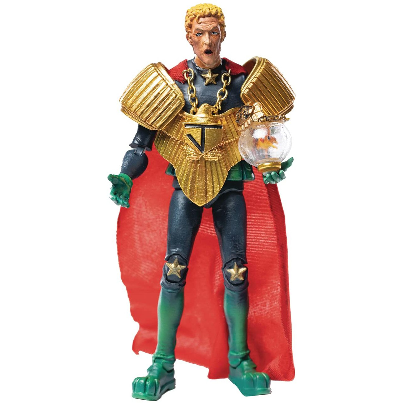 Hiya Toys Judge Dredd Chief Judge Caligula Px 118 Scale Exquisite Mini Action Figure