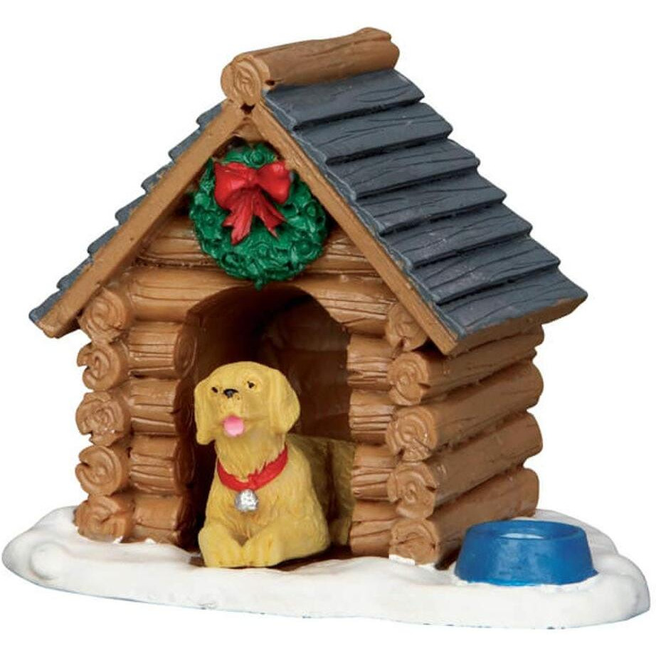 Lemax 54943 Vail Village Accessory Log Cabin Dog House