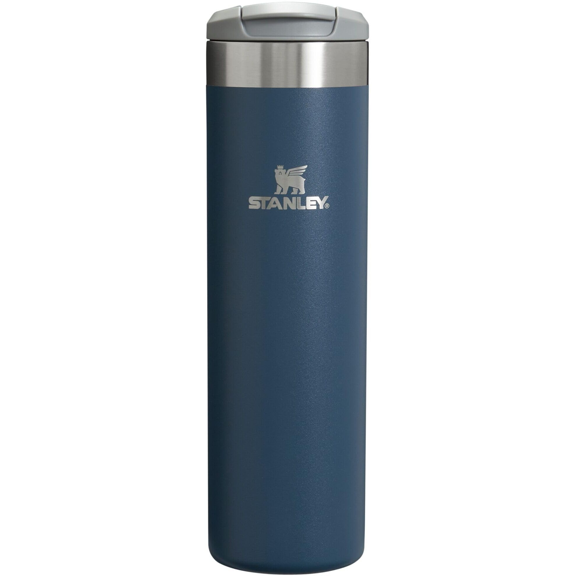 Stanley Aerolight Transit Bottle, Vacuum Insulated Tumbler For Coffee, Tea And Drinks With Ultra-Light Stainless Steel, 20 Oz, Navy