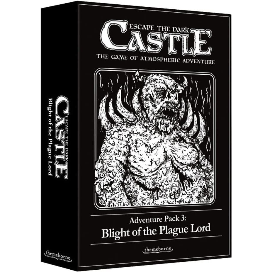 Themeborne Escape The Dark Castle Board Game Blight Of The Plague Lord Adventure Pack 3 | Cooperative Strategy Game For Adults And Teens | Ages 14+ | 1-4 Players | Avg. Playtime 45 Minutes | Made