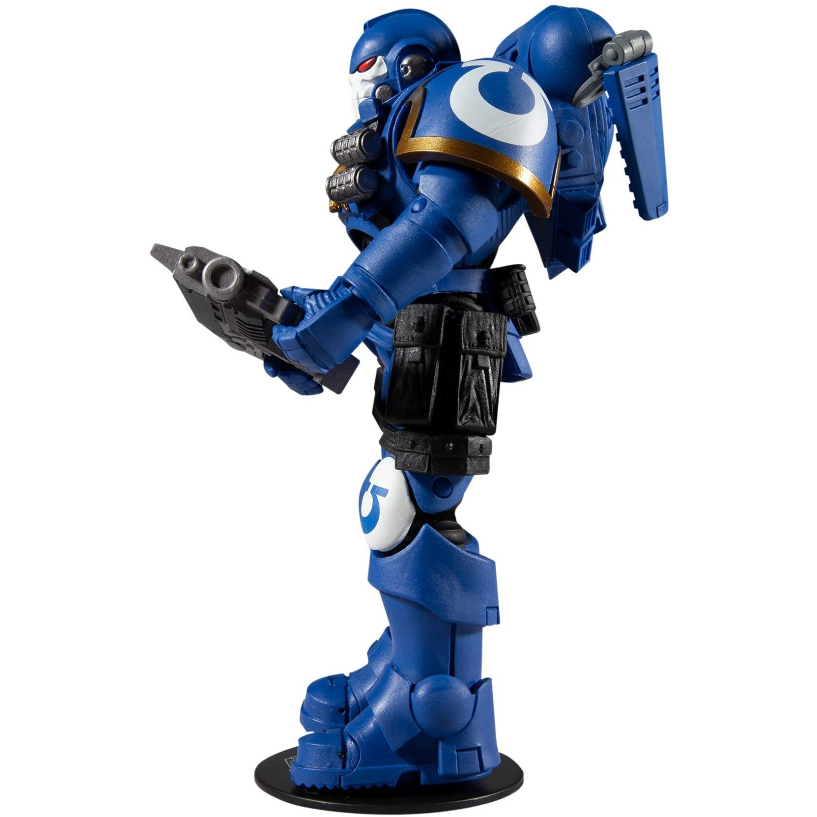 Mcfarlane Toys Warhammer 40,000 Ultramarines Reiver With Bolt Carbine & Base 7" Action Figure