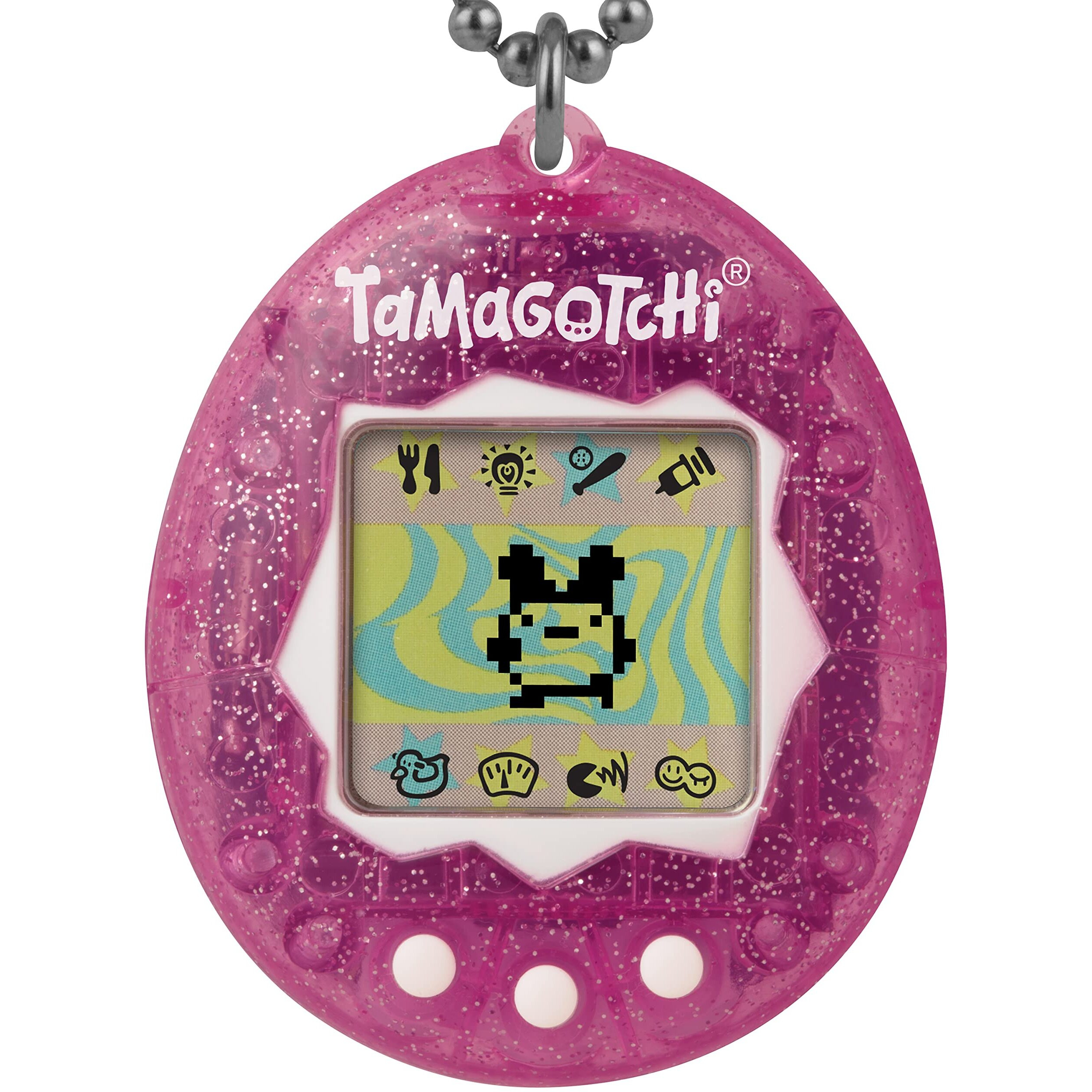 Tamagotchi Original - Pink Glitter (Updated Logo)