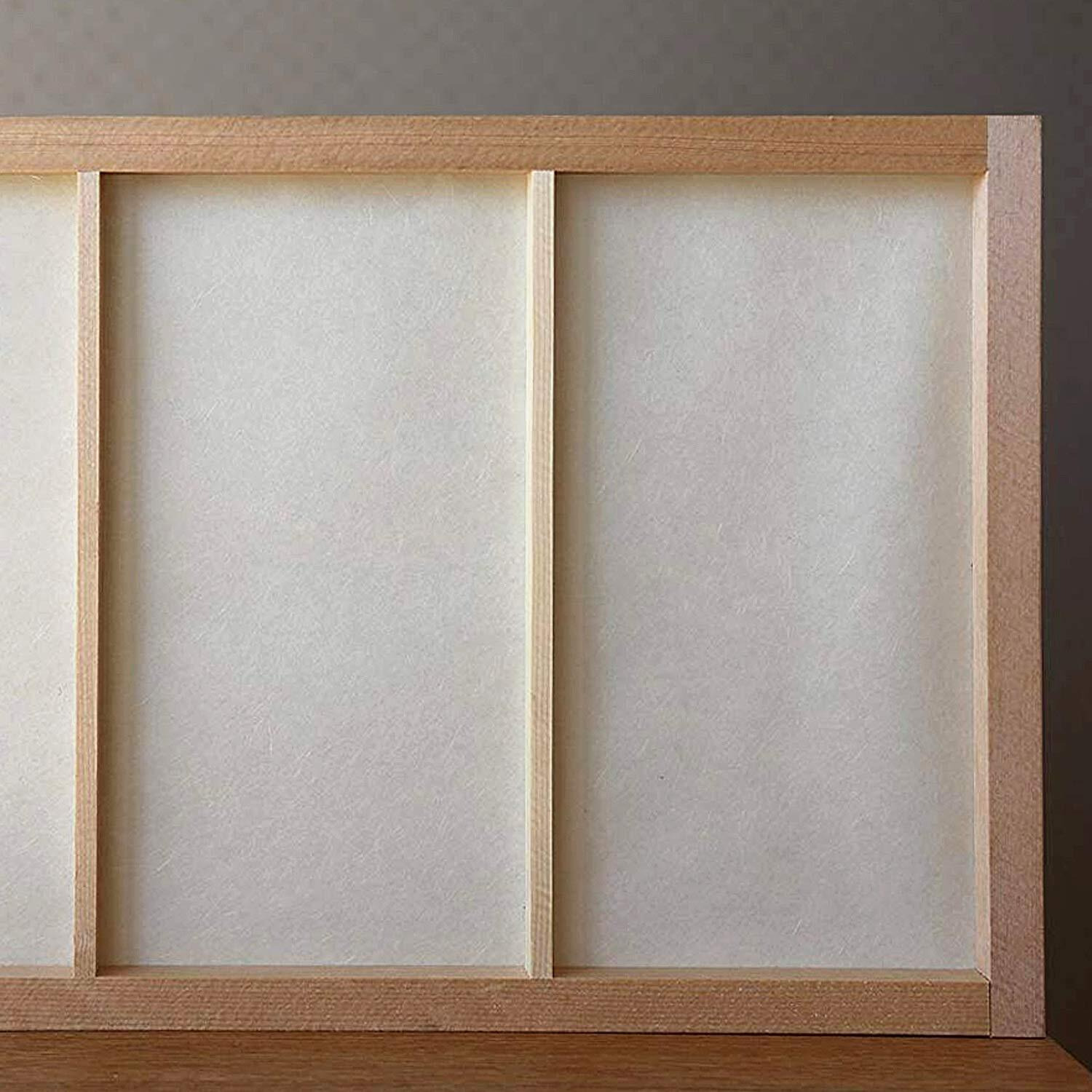 Onao Shoji Paper Roll (11 X 118 Inch), Shoji Screen Replacement Paper, Japanese Shoji Gami, Made In Japan, Natual White
