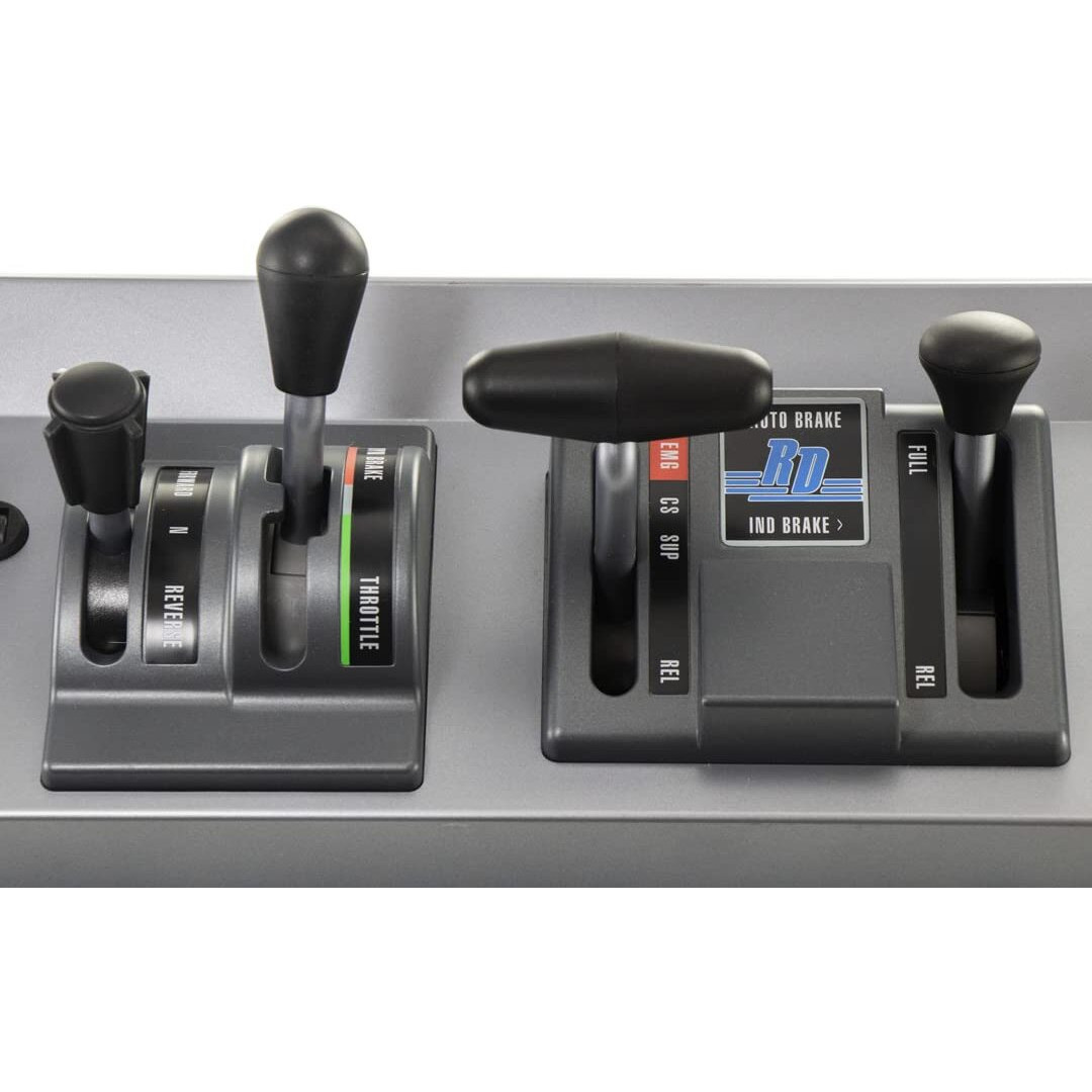 Raildriver Usb Desktop Train Cab Controller, Drive Your Train With Realistic Throttle, Brake, Reverser, And Switch Controls. (Windows Pc)