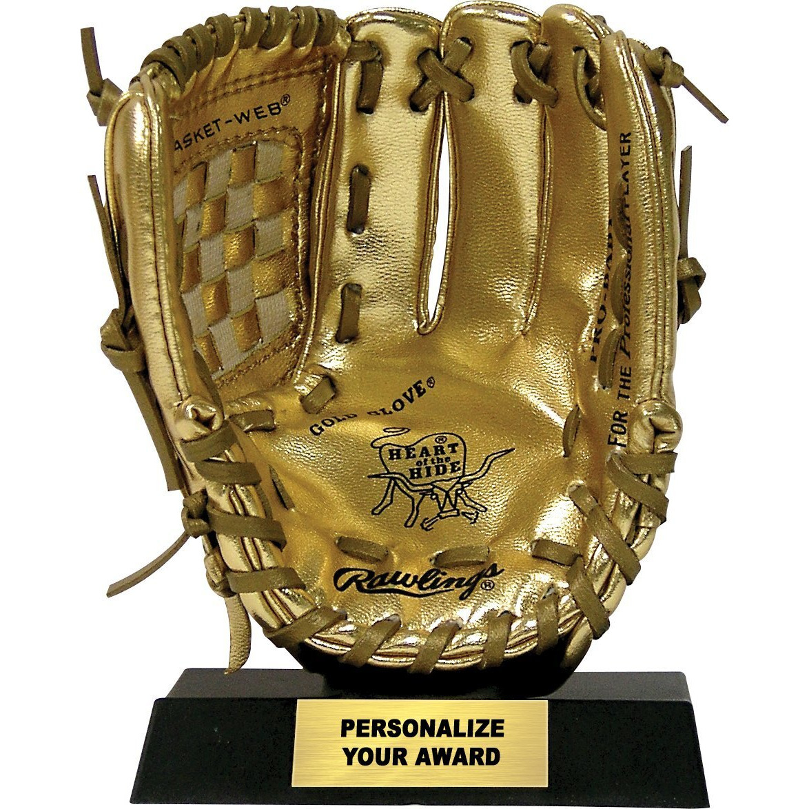 Rawlings | Mini Gold Glove Award Trophy | Stand Included | Replica