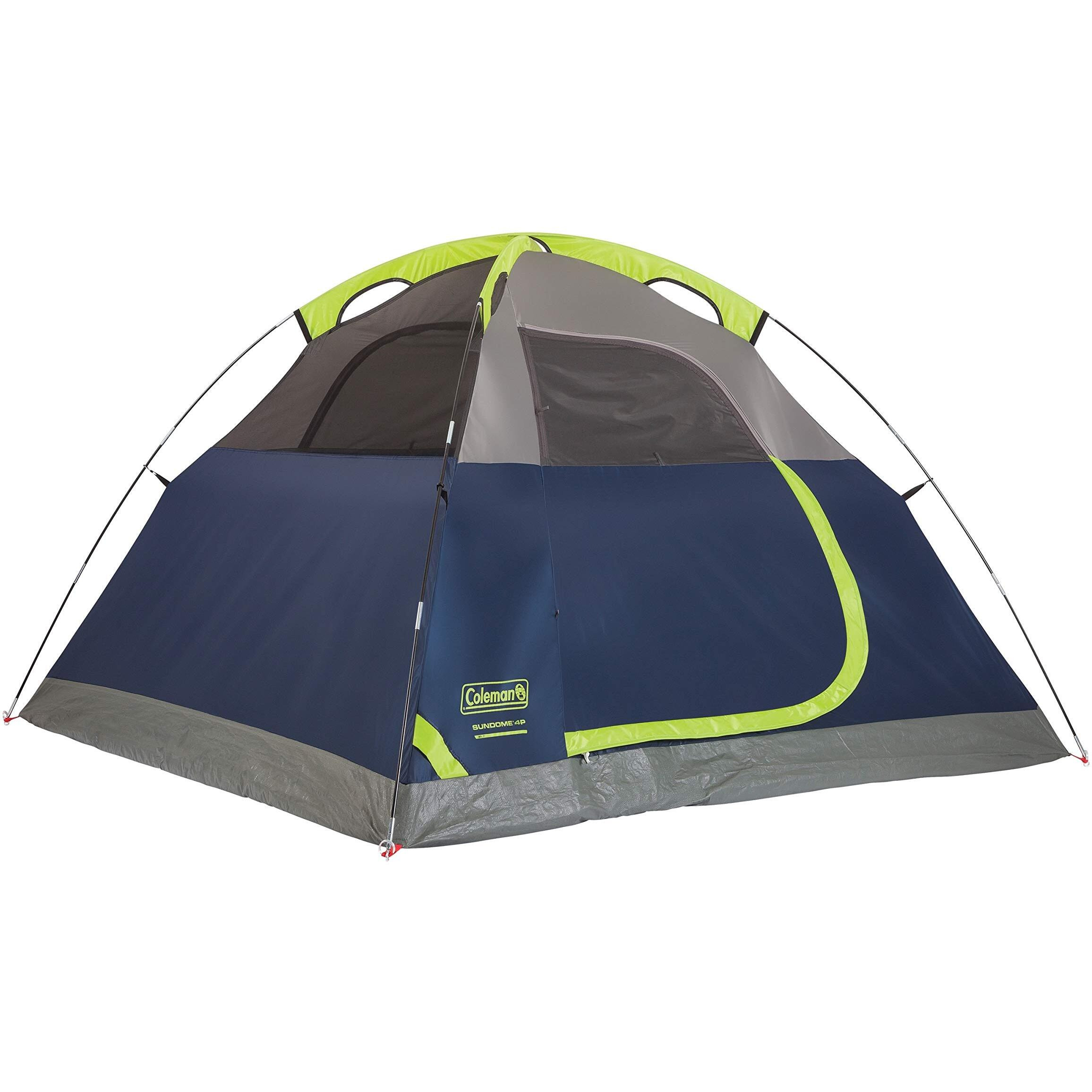 Coleman 4-Person Sundome Tent, Navy
