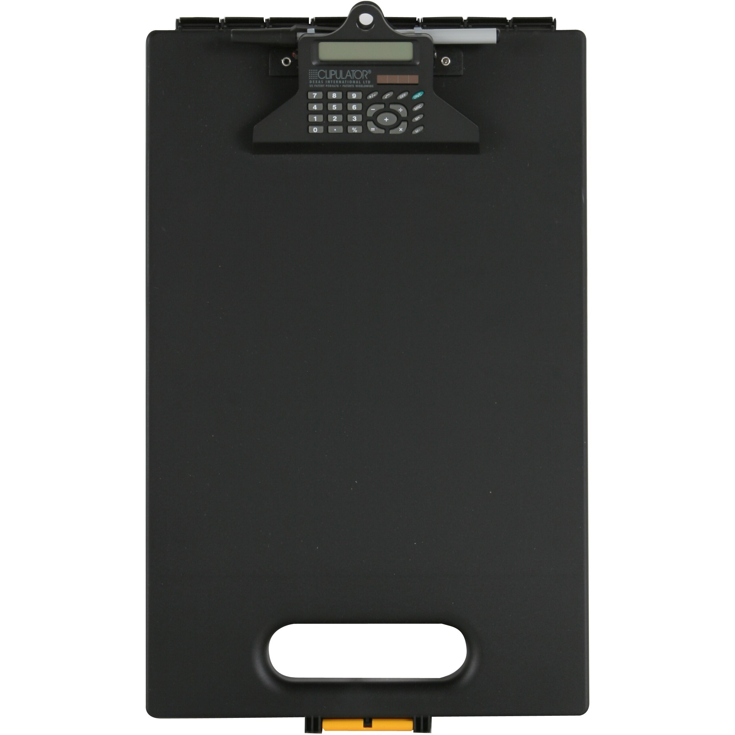 Dexas Clipcase Calculator Storage Clipboard, Black