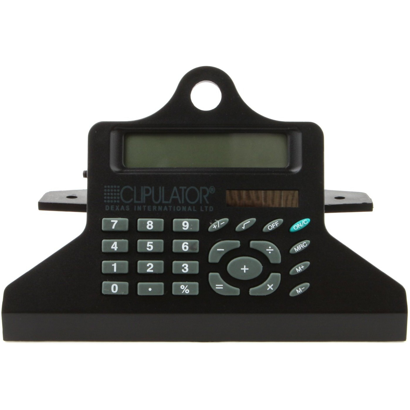 Dexas Clipcase Calculator Storage Clipboard, Black