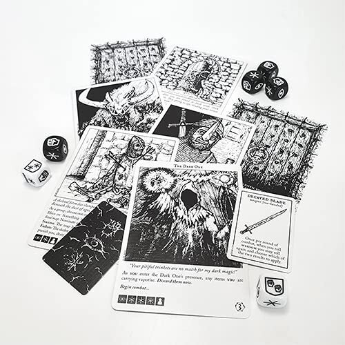 Escape The Dark Castle Board Game | Horror Game | Strategy Game | Cooperative Adventure Game For Adults And Teens | Ages 14+ | 1-4 Players | Average Playtime 45 Minutes | Made By Themeborne