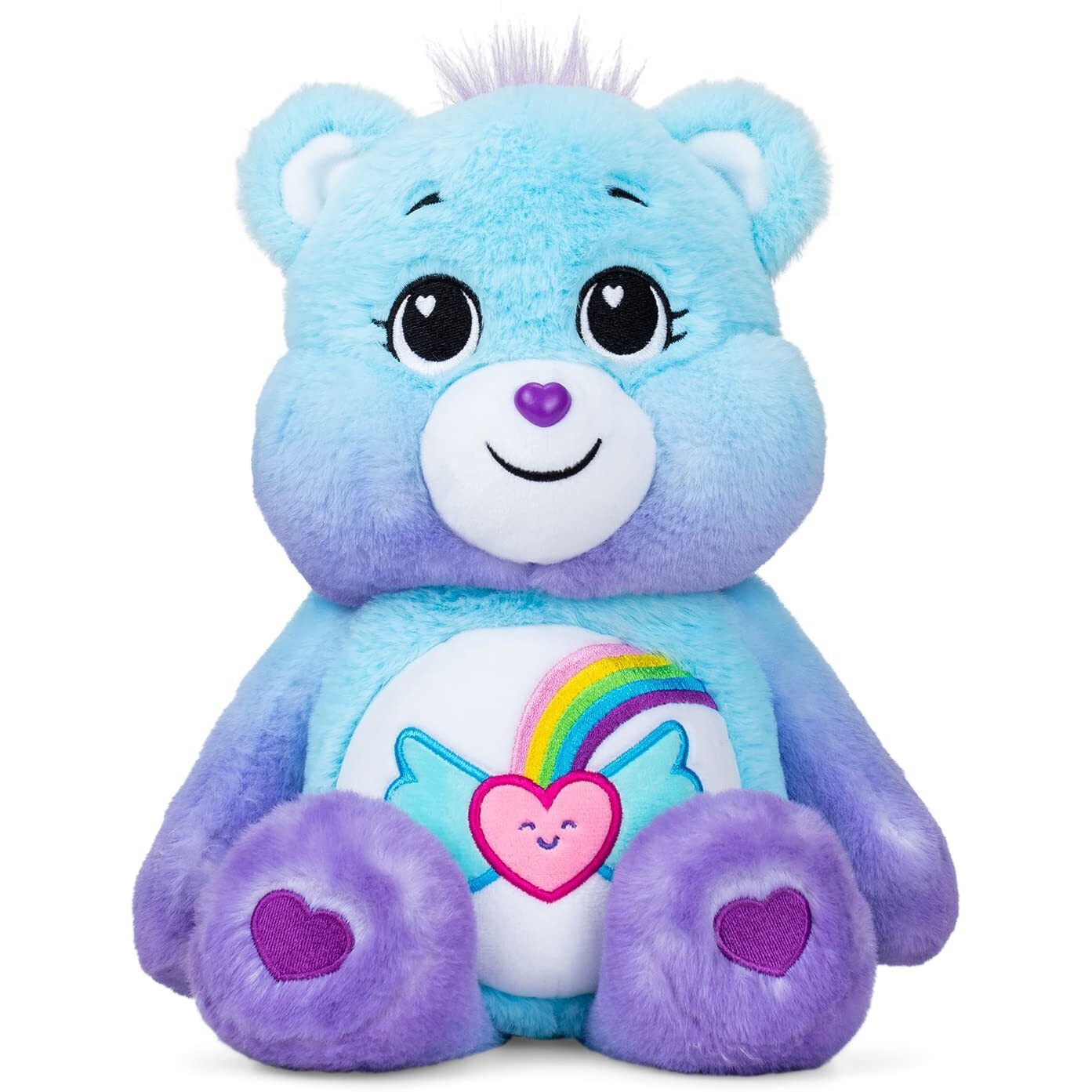 Care Bears 14" Medium Plush - Dream Bright Bear - Light Blue Plushie For Ages 4+ - Stuffed Animal, Soft And Cuddly - Good For Girls And Boys, Employees, Collectors, Great Valentines Day Gift For Kids