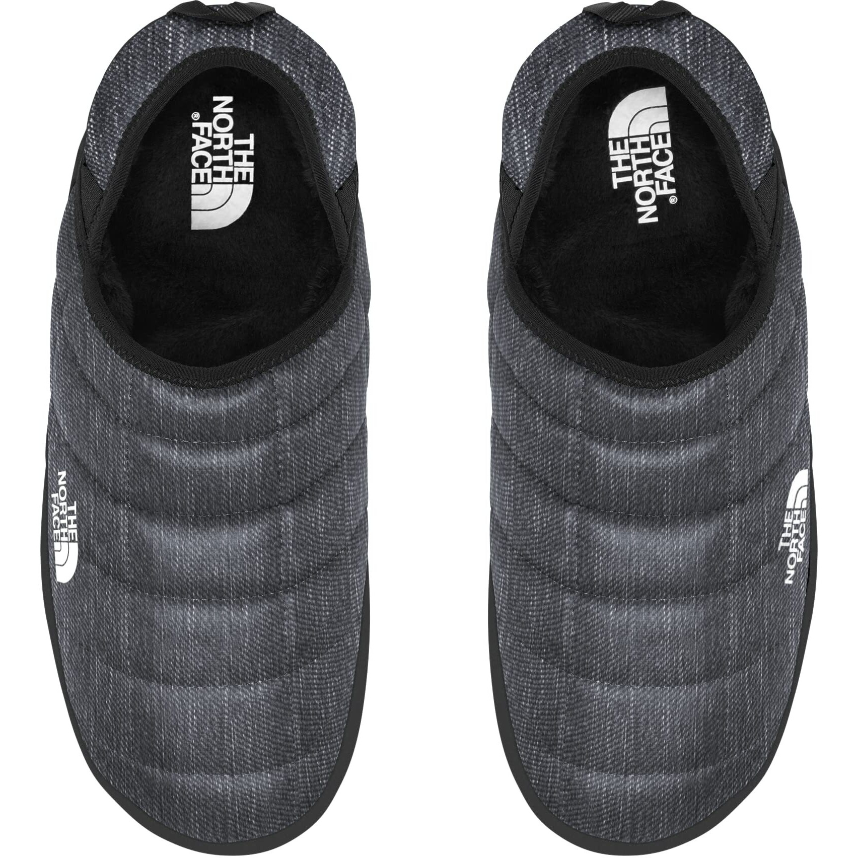 The North Face Men's Thermoball Traction Mule V Winter Shoe, Phantom Grey Heather Print/Tnf Black, 7